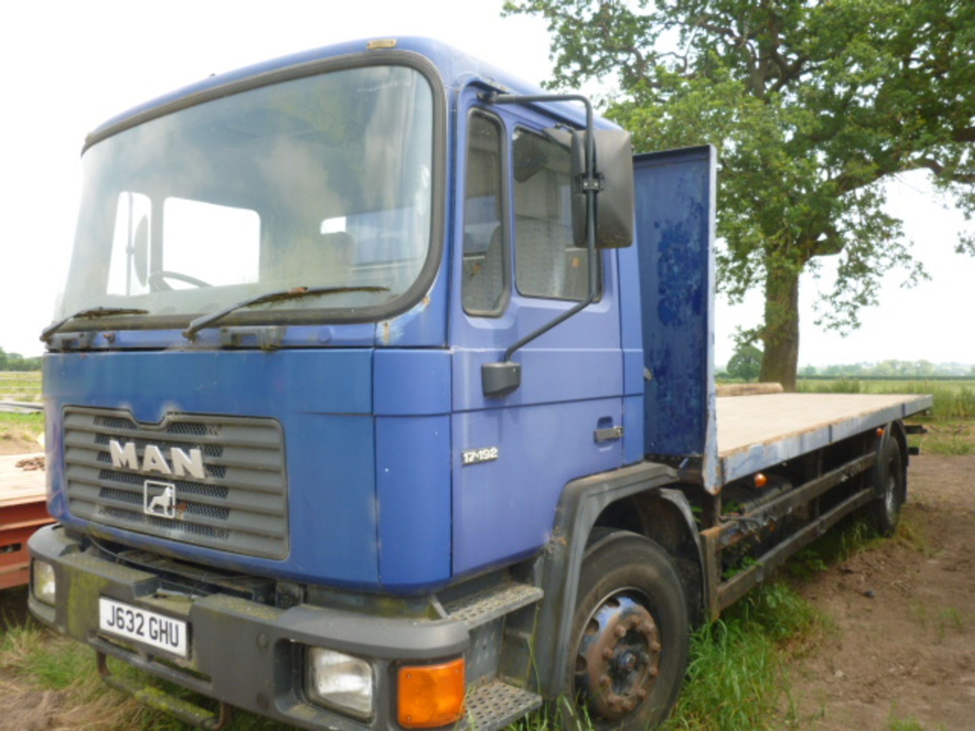 MAN 16TON FLAT LORRY 17 - 192 REG J632 GHU - Image 4 of 4