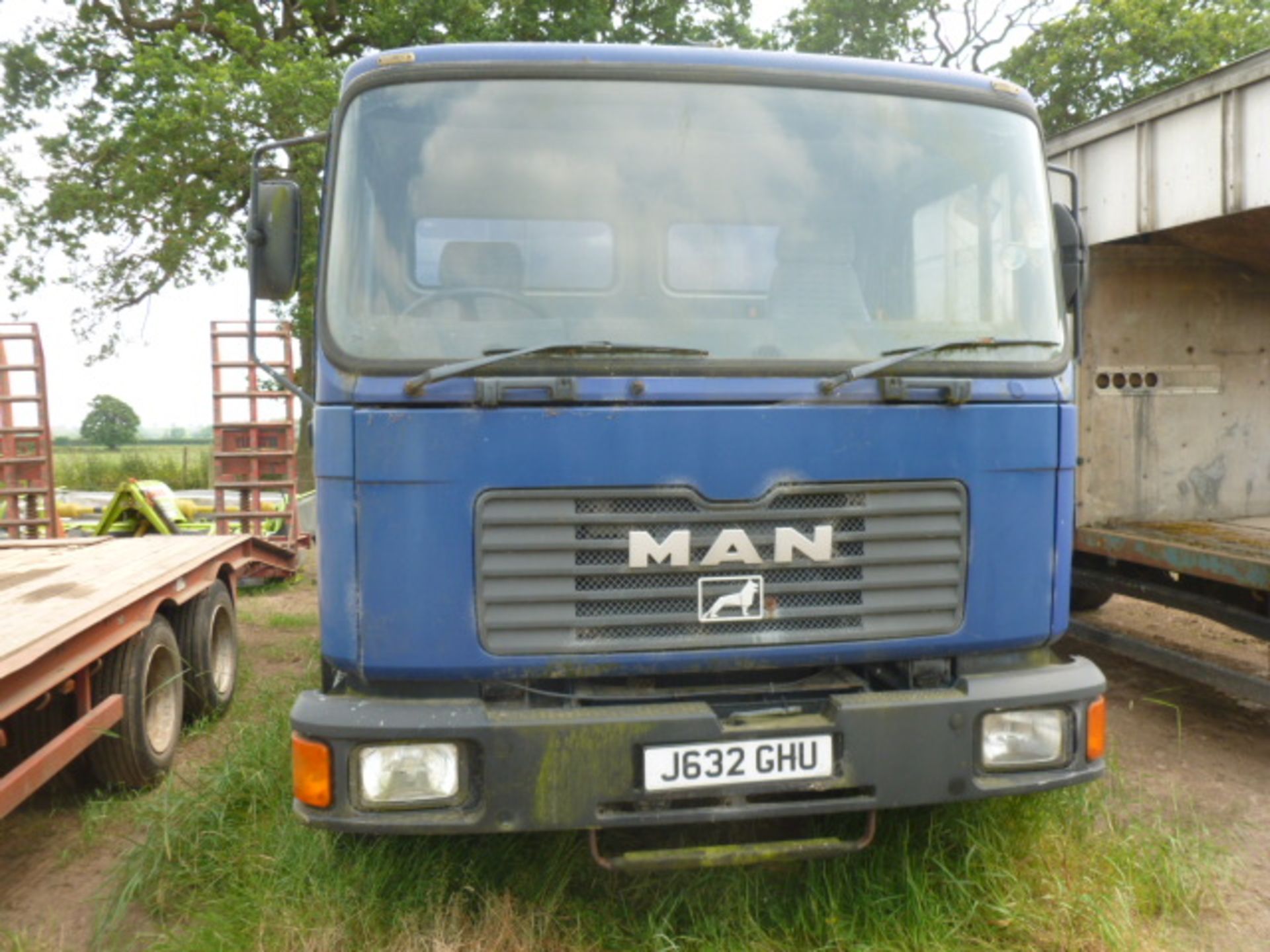 MAN 16TON FLAT LORRY 17 - 192 REG J632 GHU