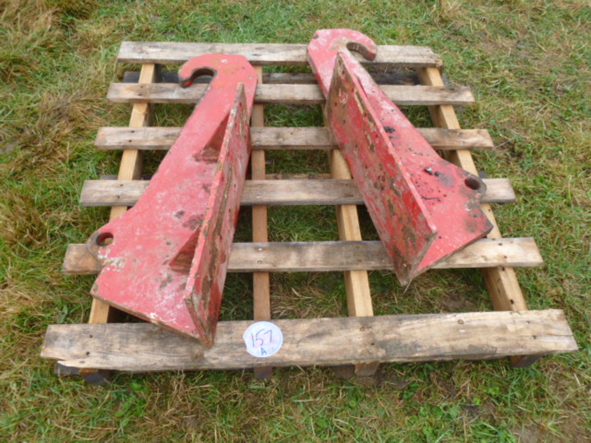 PAIR OF JCB BUCKETS