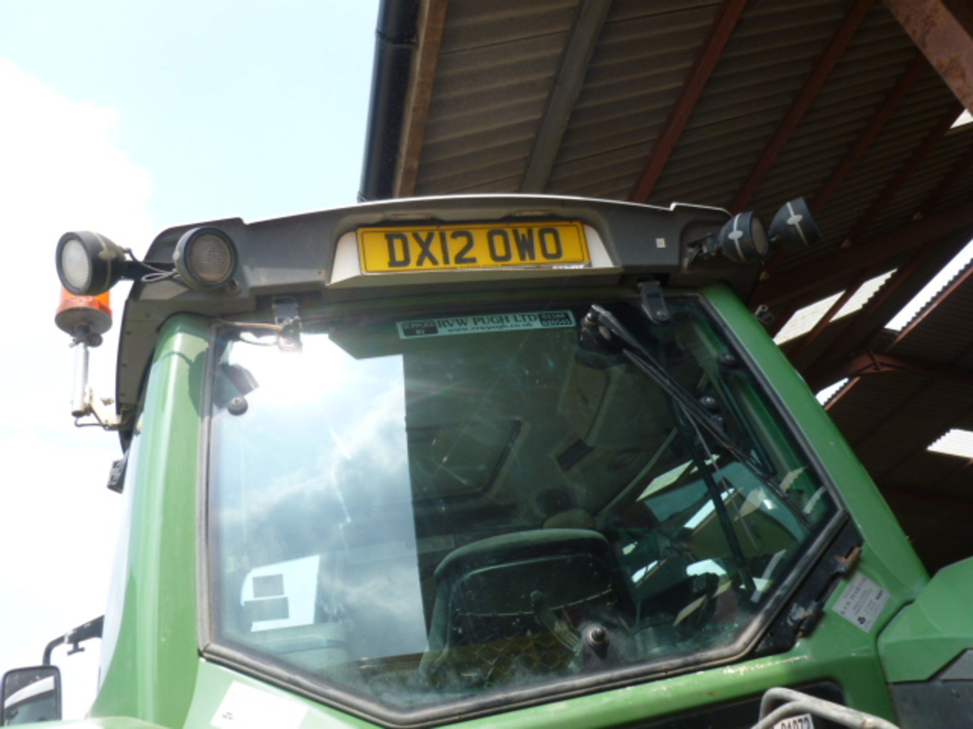 FENDT 824 VARIO TRACTOR C/W FRONT LINKAGE (3700 HOURS ) REG DX12 OWA - Image 8 of 8