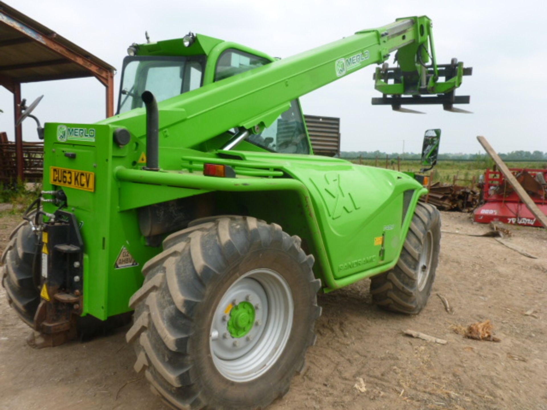 MERLO PANORAMIC P40.7 TELEHANDLER (1566 HOURS)REG DU63 KCV - Image 4 of 6