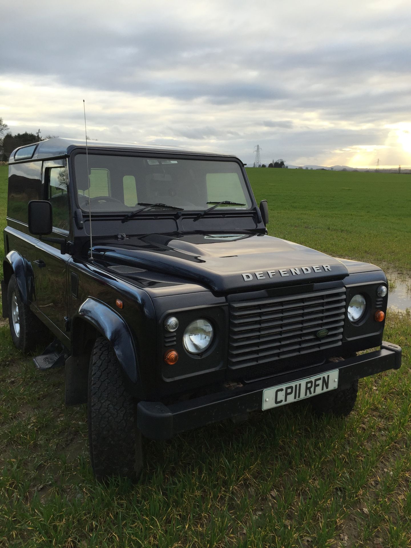 2011 LANDROVER SWB COUNTY PACK REG NO: CP11 RFN - 90,000 MILES - Image 8 of 8