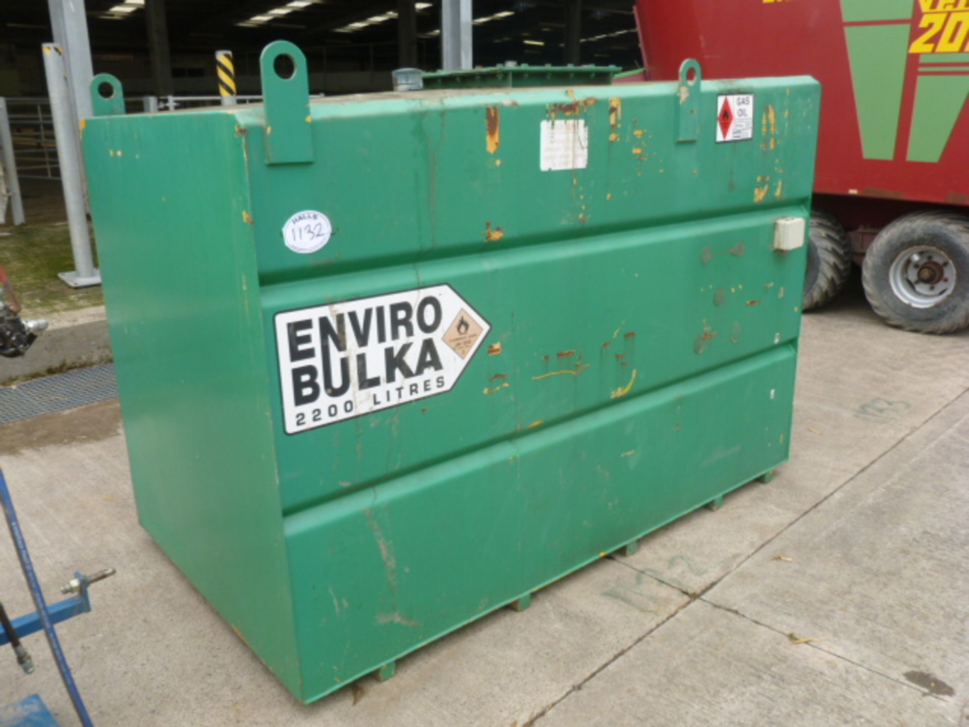 INVIRO BULKA 2200L DIESEL TANK C/2 240V PUMP