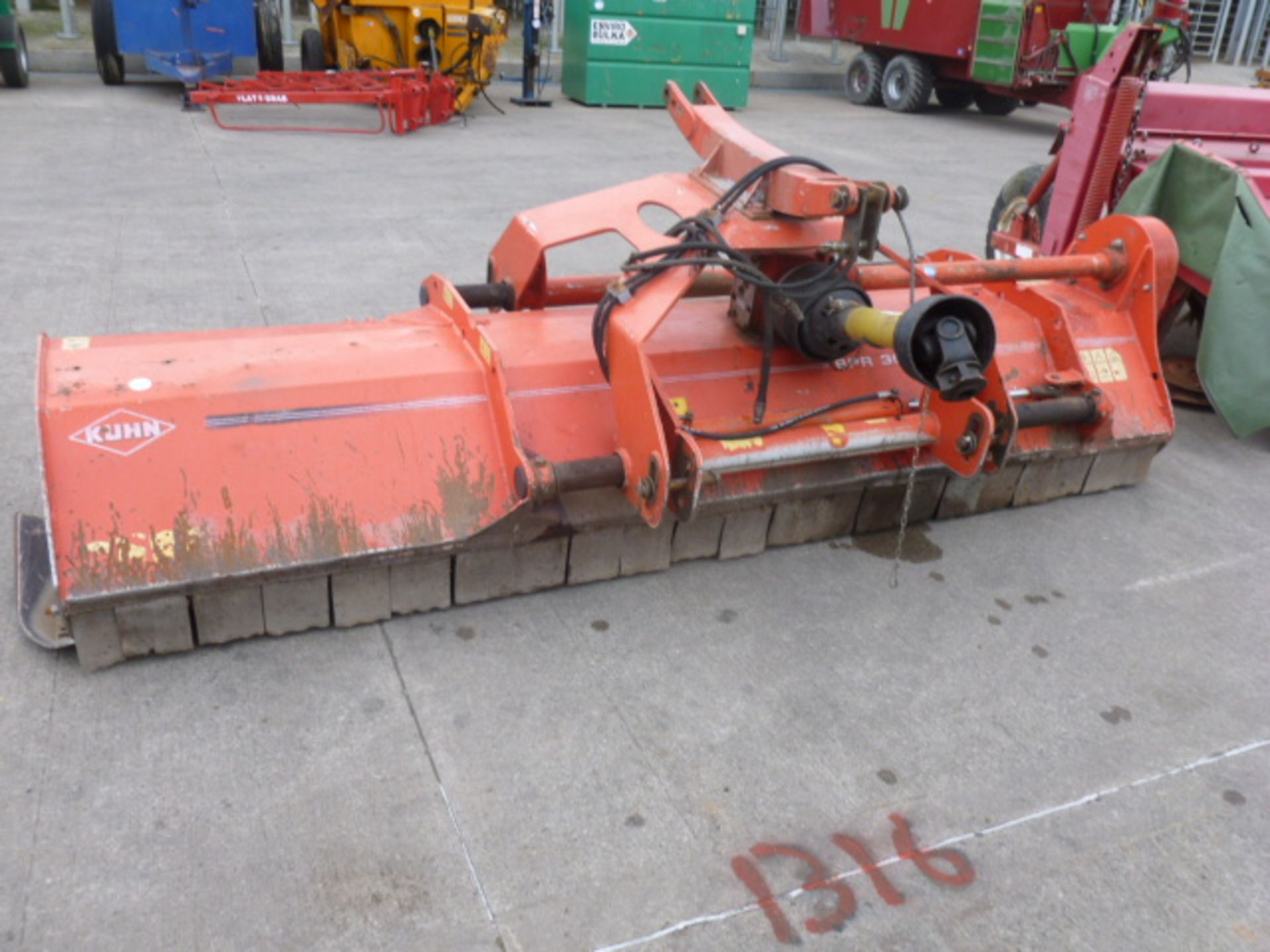 2006 KUHN 3M FLAIL PASTURE TOPPER