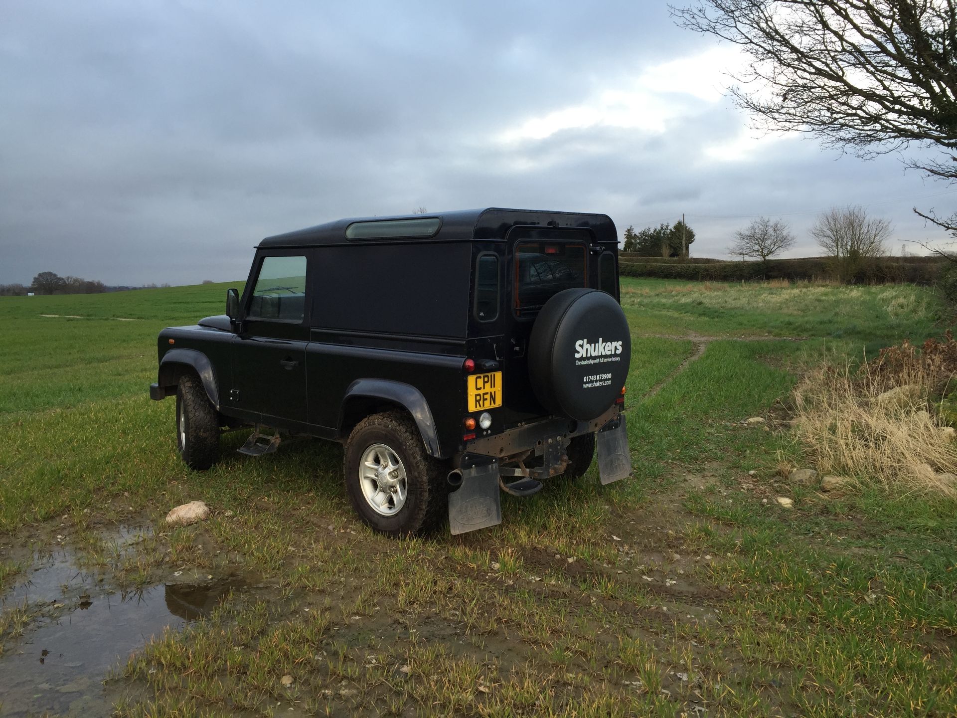 2011 LANDROVER SWB COUNTY PACK REG NO: CP11 RFN - 90,000 MILES - Image 2 of 8