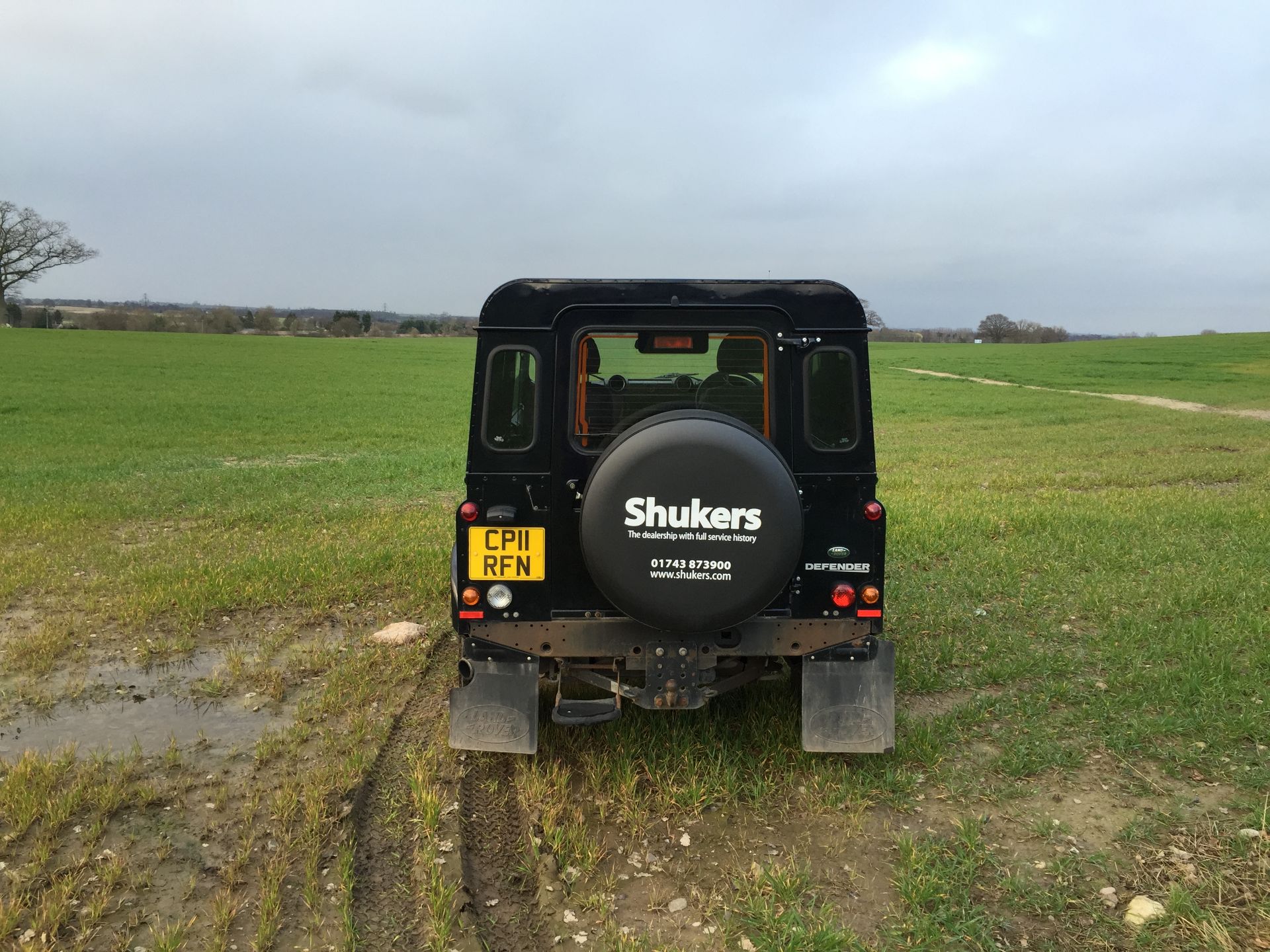 2011 LANDROVER SWB COUNTY PACK REG NO: CP11 RFN - 90,000 MILES - Image 3 of 8