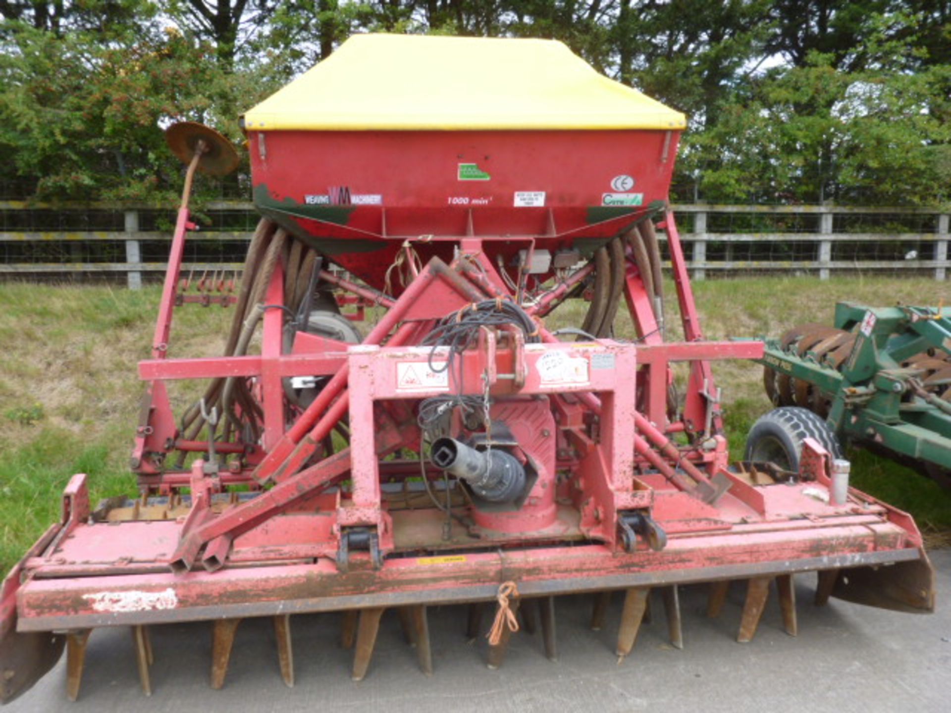 KRM FALC MAGNUM 3000 POWER HARROW AIR DRILL FOLLOWING HARROW 1999