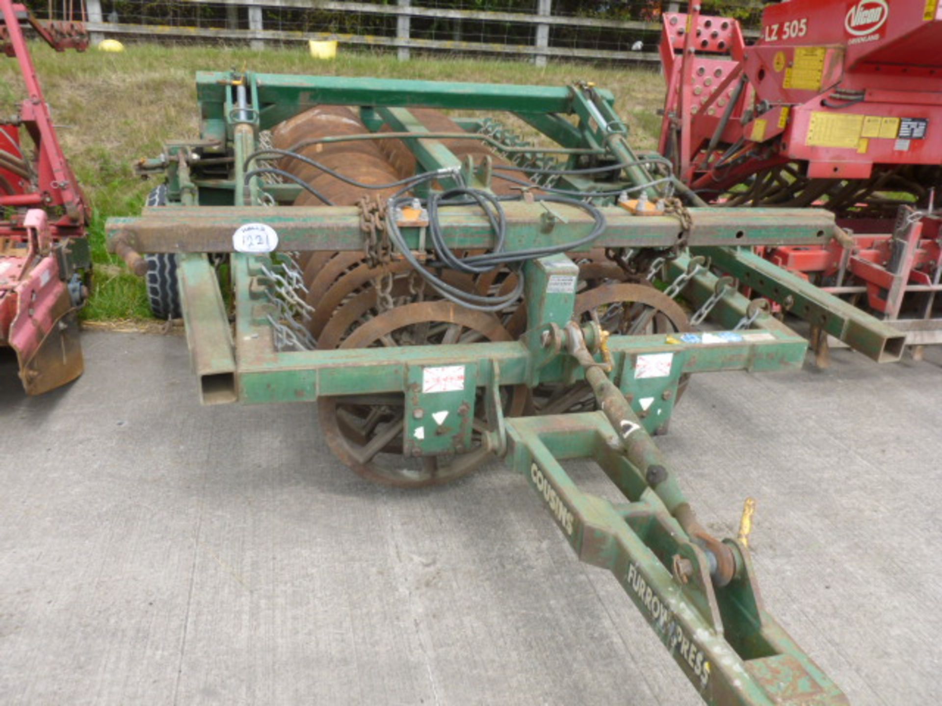 COUSINS FURROW PRESS 12FT TRANSPORT KIT VGC 2000