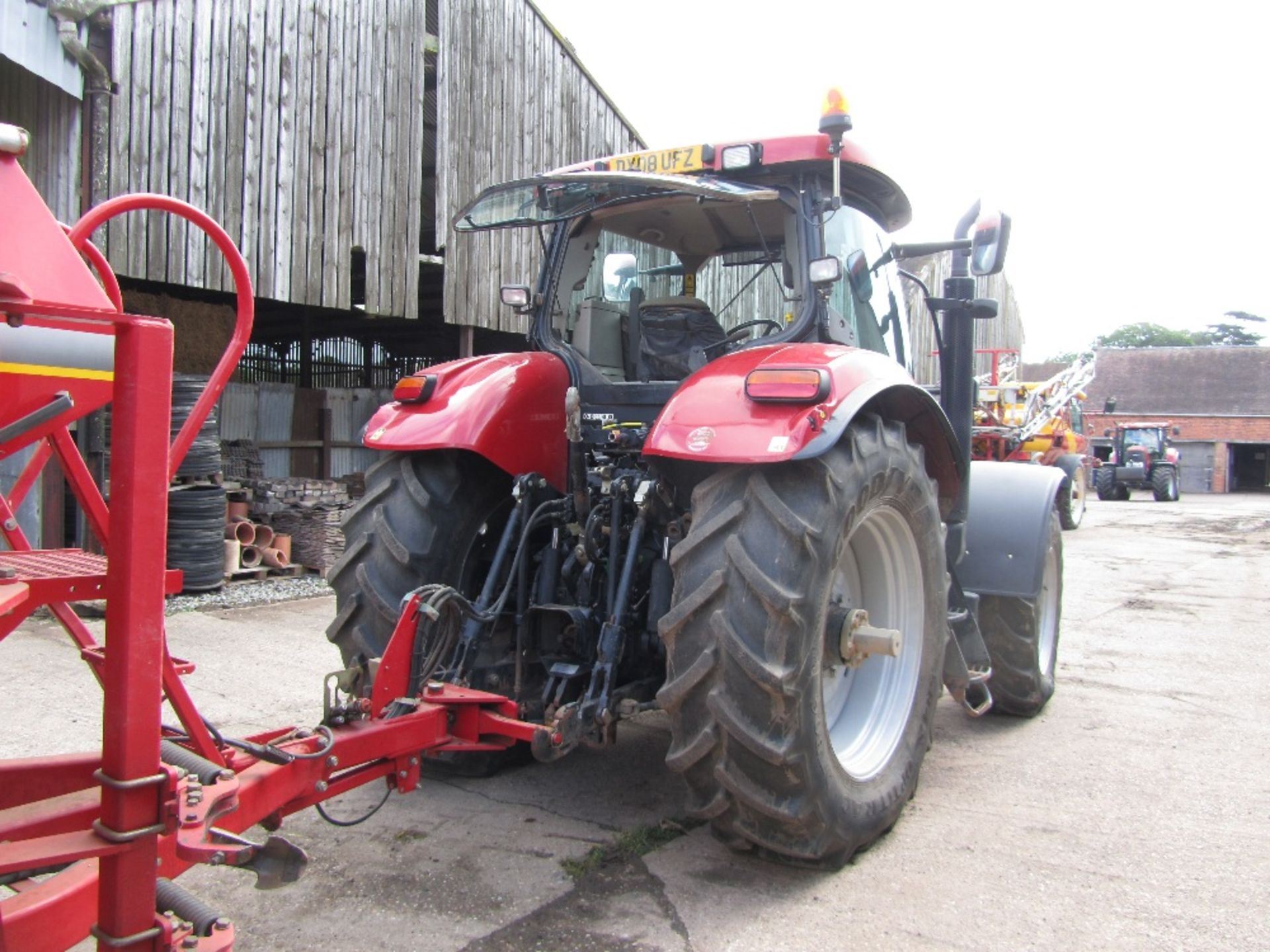 CASE 165 PUMA 111 4WD TRACTOR REG NO DX08 UFZ HRS 3480 FIRST REG 14/08/08 - Image 3 of 3