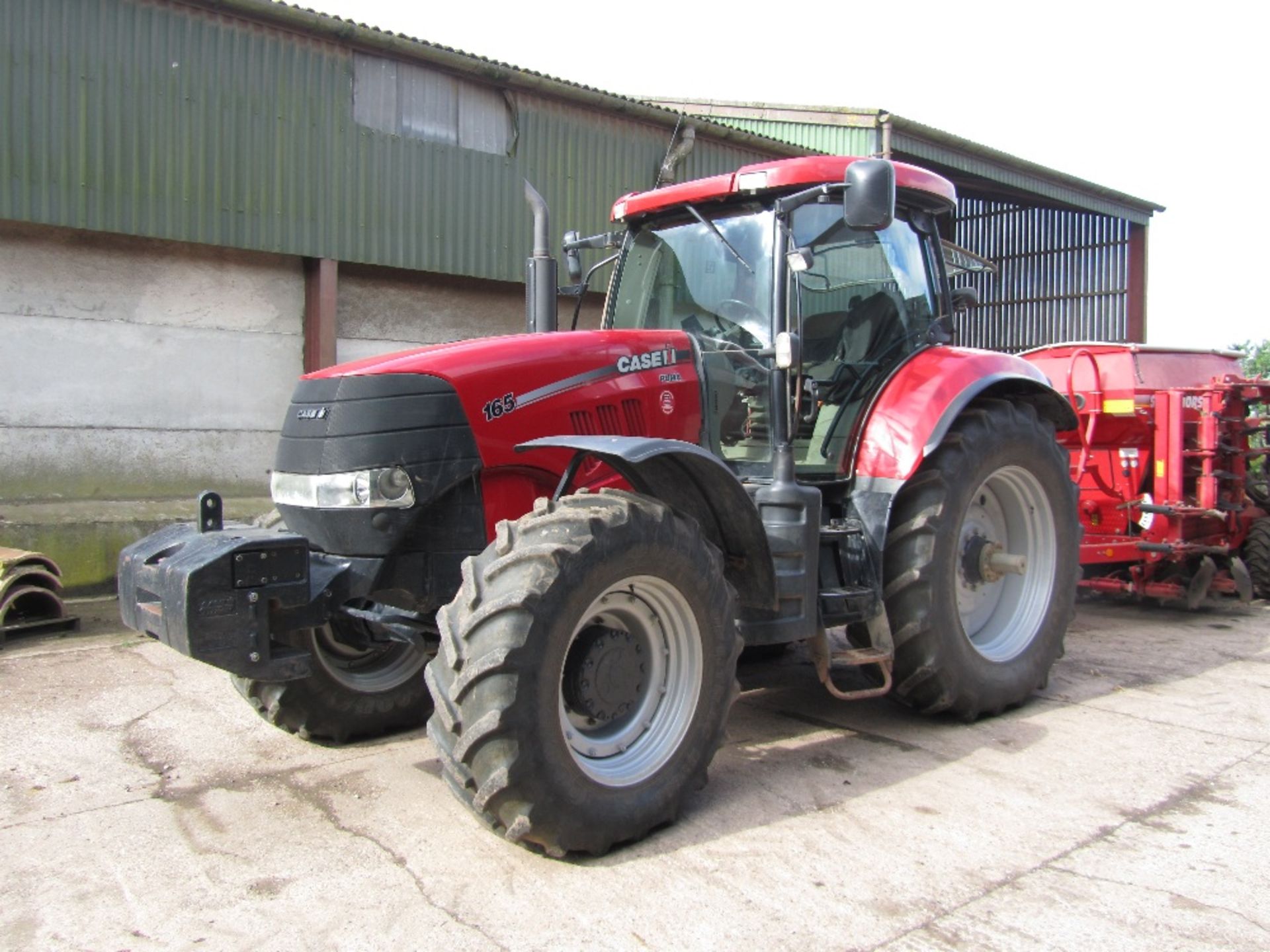 CASE 165 PUMA 111 4WD TRACTOR REG NO DX08 UFZ HRS 3480 FIRST REG 14/08/08