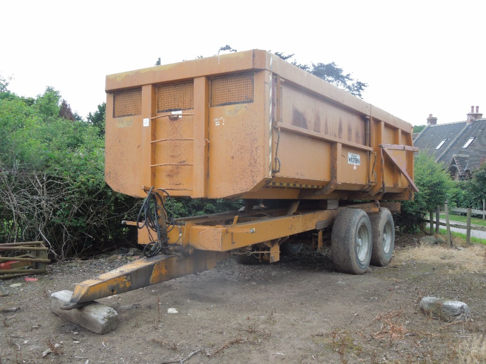 1994 RICHARD WESTERN T/A 14T GRAIN TRAILER