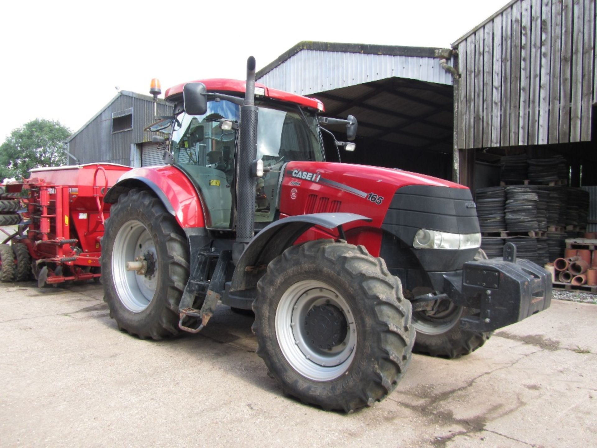 CASE 165 PUMA 111 4WD TRACTOR REG NO DX08 UFZ HRS 3480 FIRST REG 14/08/08 - Image 2 of 3