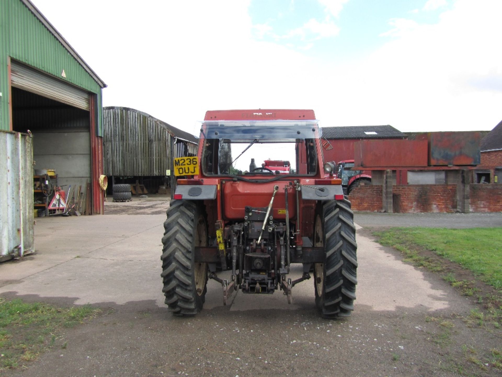 FIAT AGRI 95-90T 4 WD TRACTOR REG NO M236 OUT   HRS 5421 FIRST REG 14/11/94 - Image 3 of 3