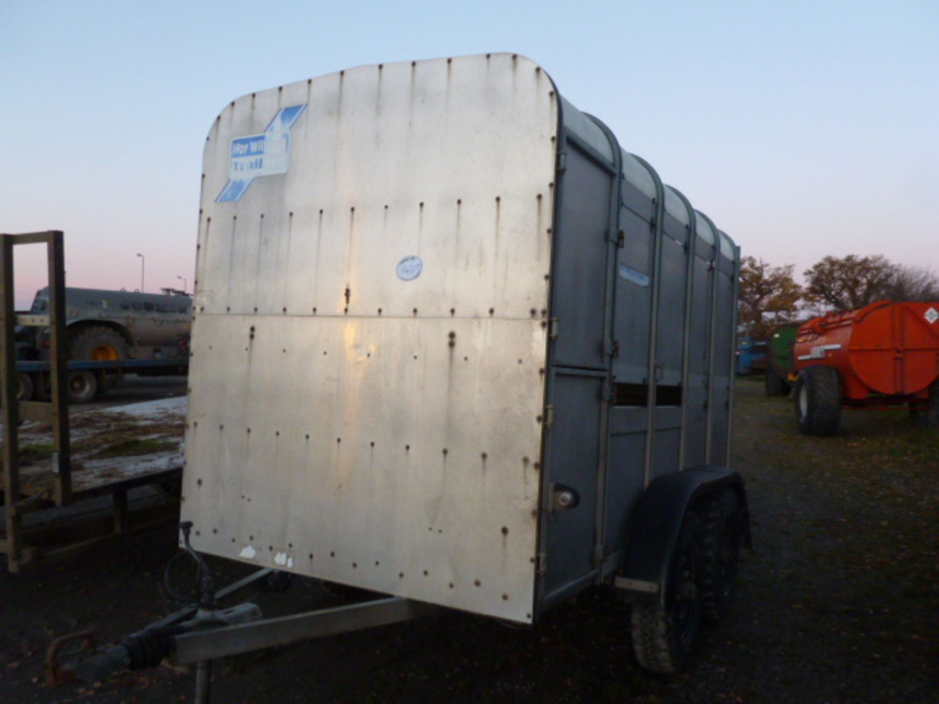 IFOR WILLIAMS STOCK TRAILER C/W SHEEP DECKS