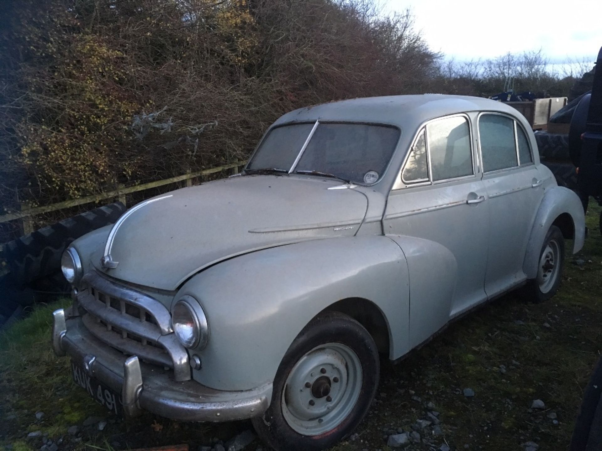 MORRIS OXFORD CAR KVU491 ORIGINAL DOCUMENTS