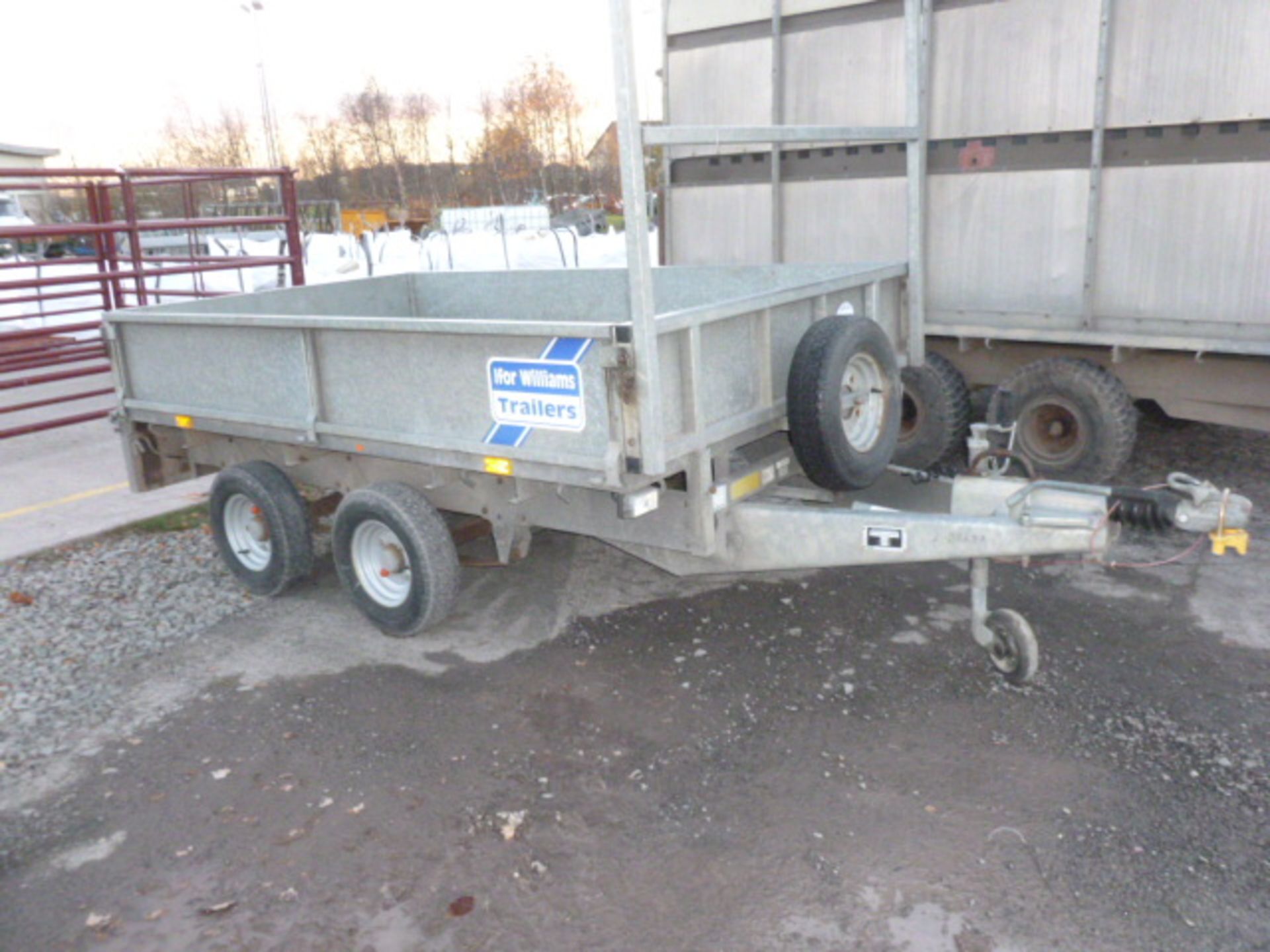 IFOR WILLIAMS FLAT TRAILER LT85G