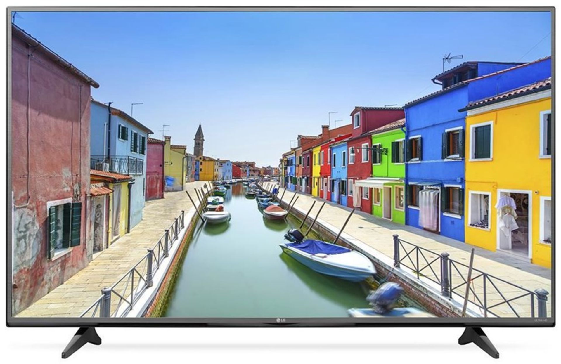 V Grade A LG 65" 4K Ultra HD Smart TV With WebOS 2.0 - WiFi Built In - Metallic Design - 4K Upscaler