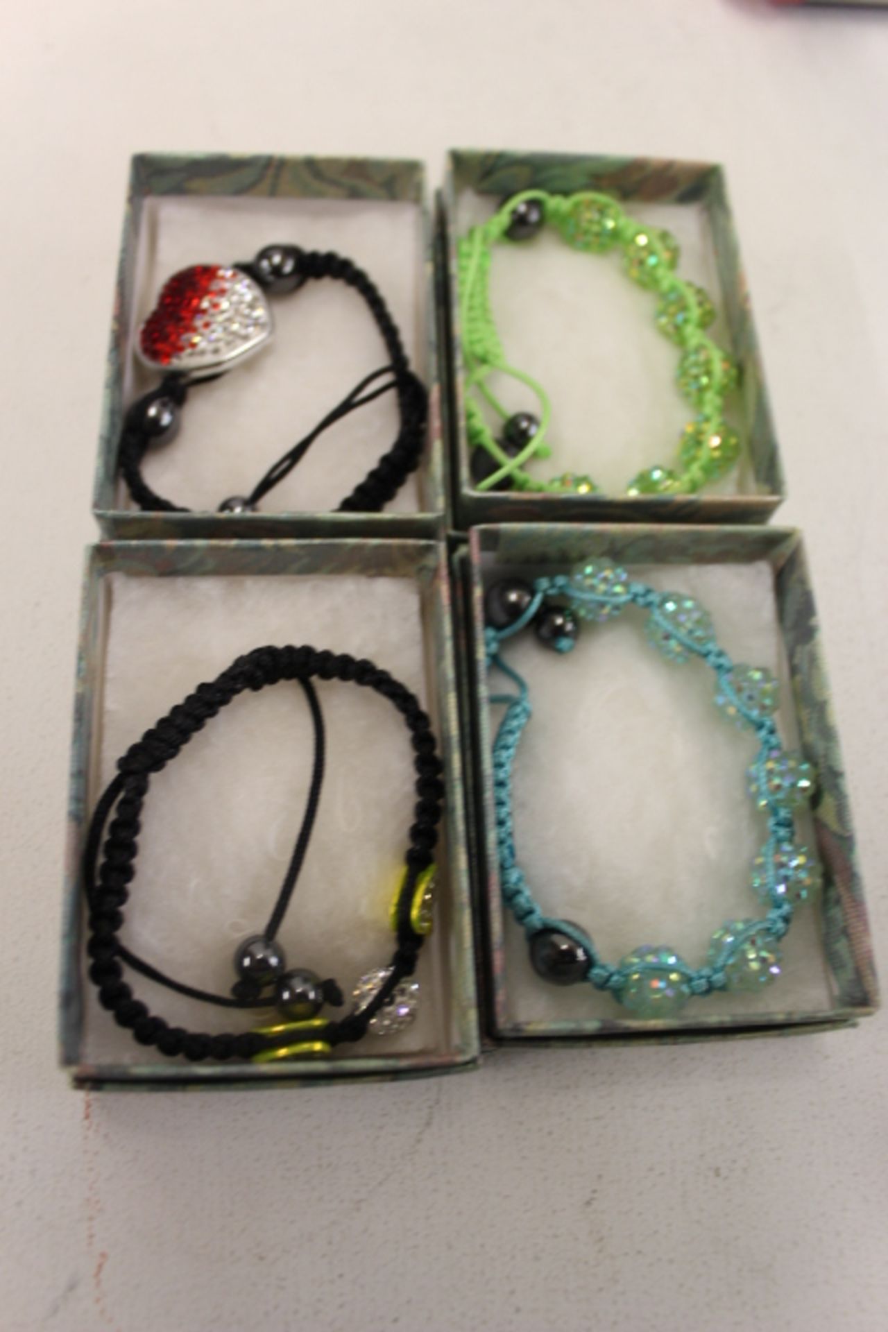 Four Yarn Bracelets