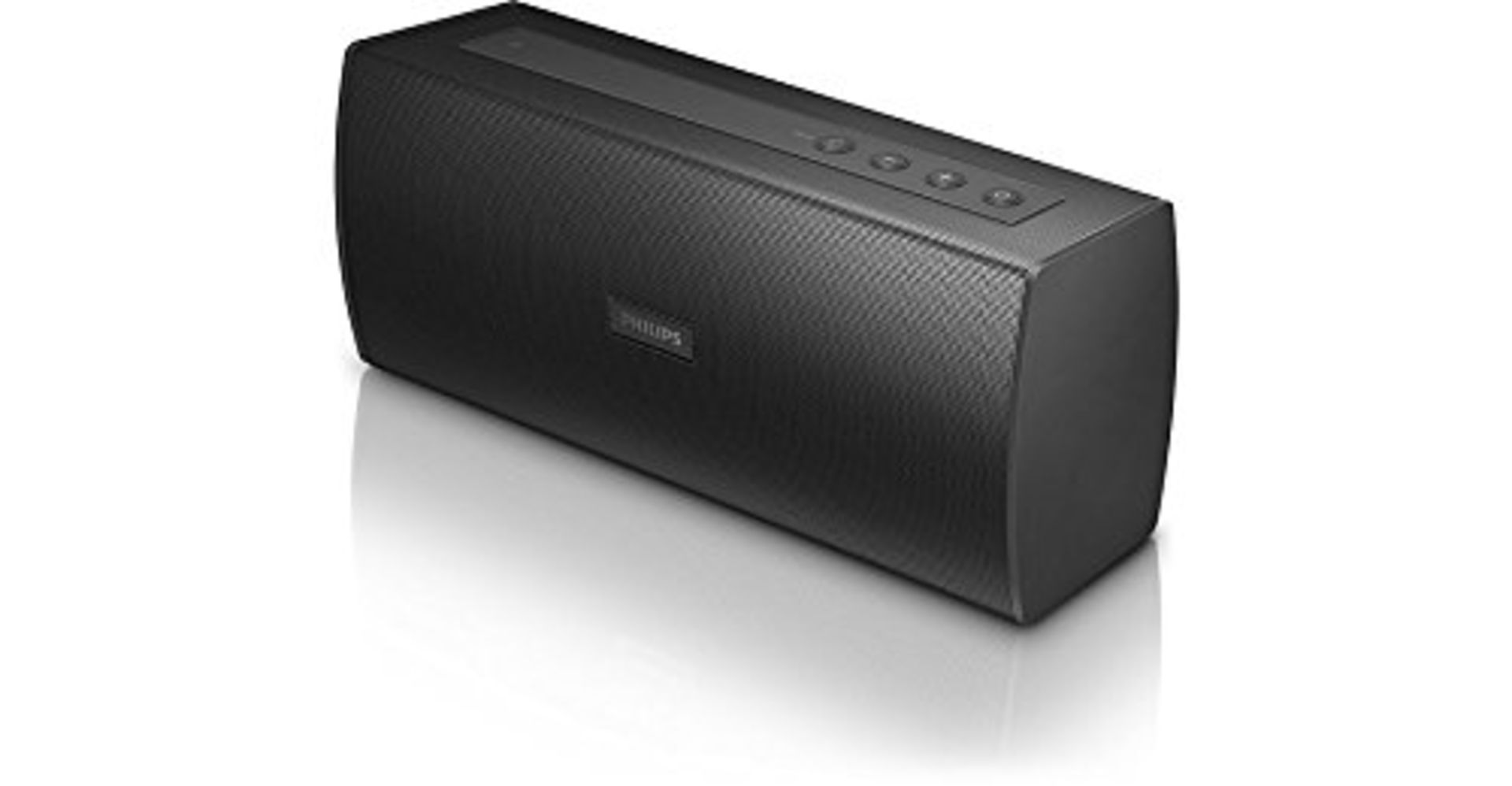 V Brand New Philips Bt3000B Wireless PC Speaker - Bass Reflex - Bluetooth streaming - Built in