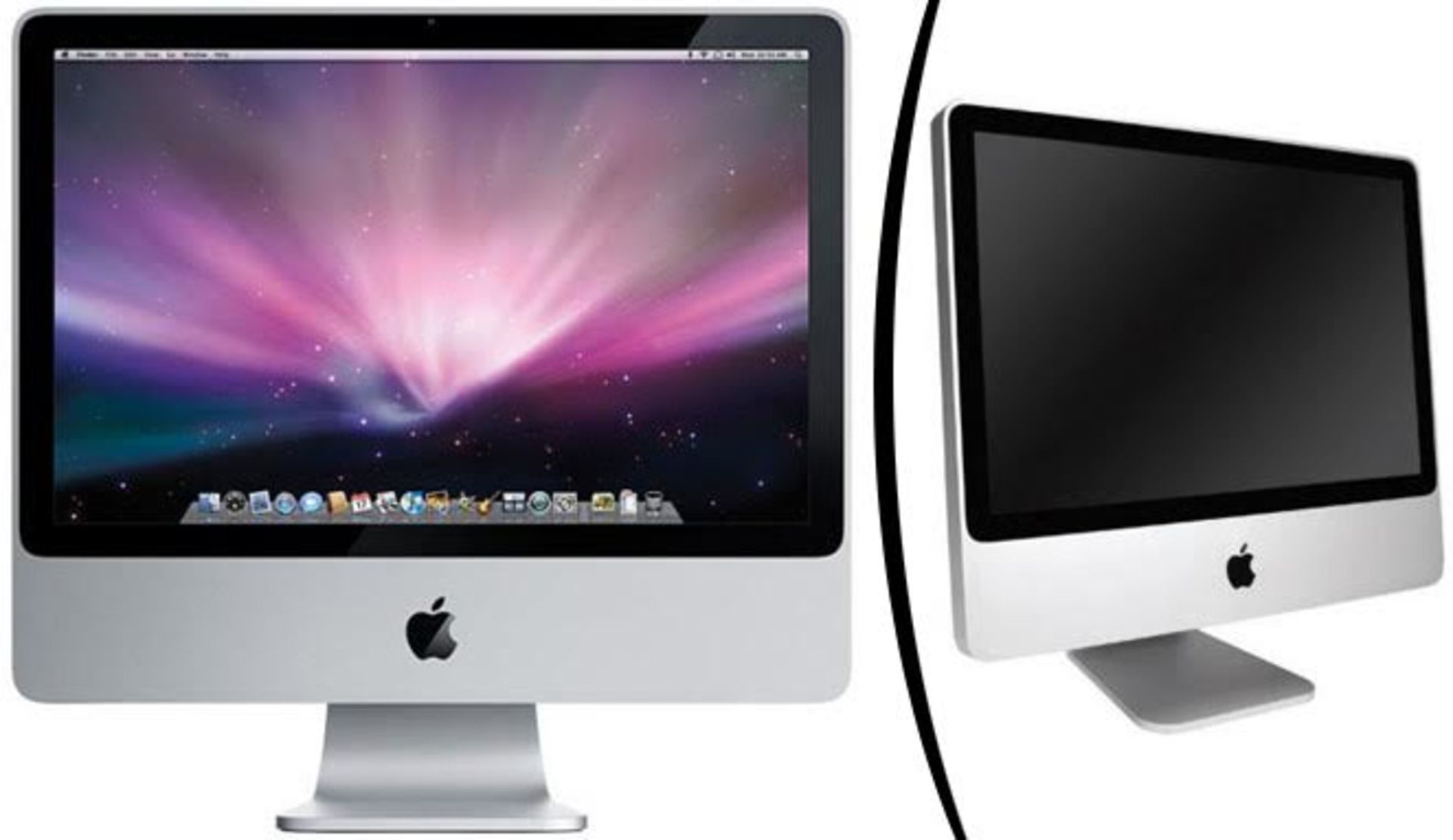 V Grade A Apple iMac A1224 20" C2D 2GHz To 2.4GHz - 2GB RAM - 250GB