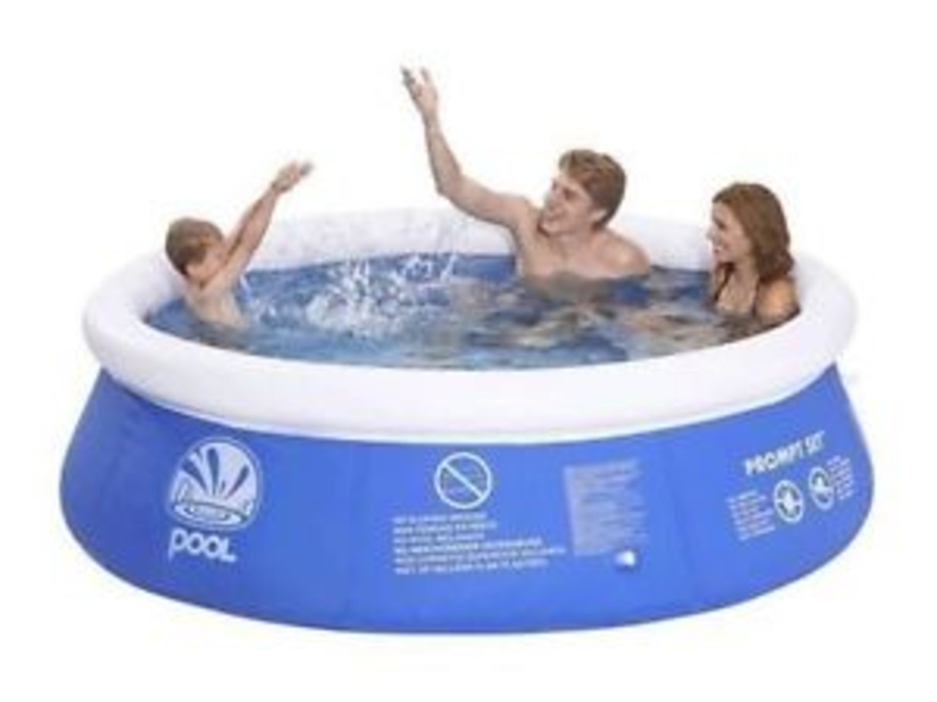 V *TRADE QTY* Brand New 2.4m Quick Up Out Door Pool ISP £77.50 (Amazon) X 4 YOUR BID PRICE TO BE