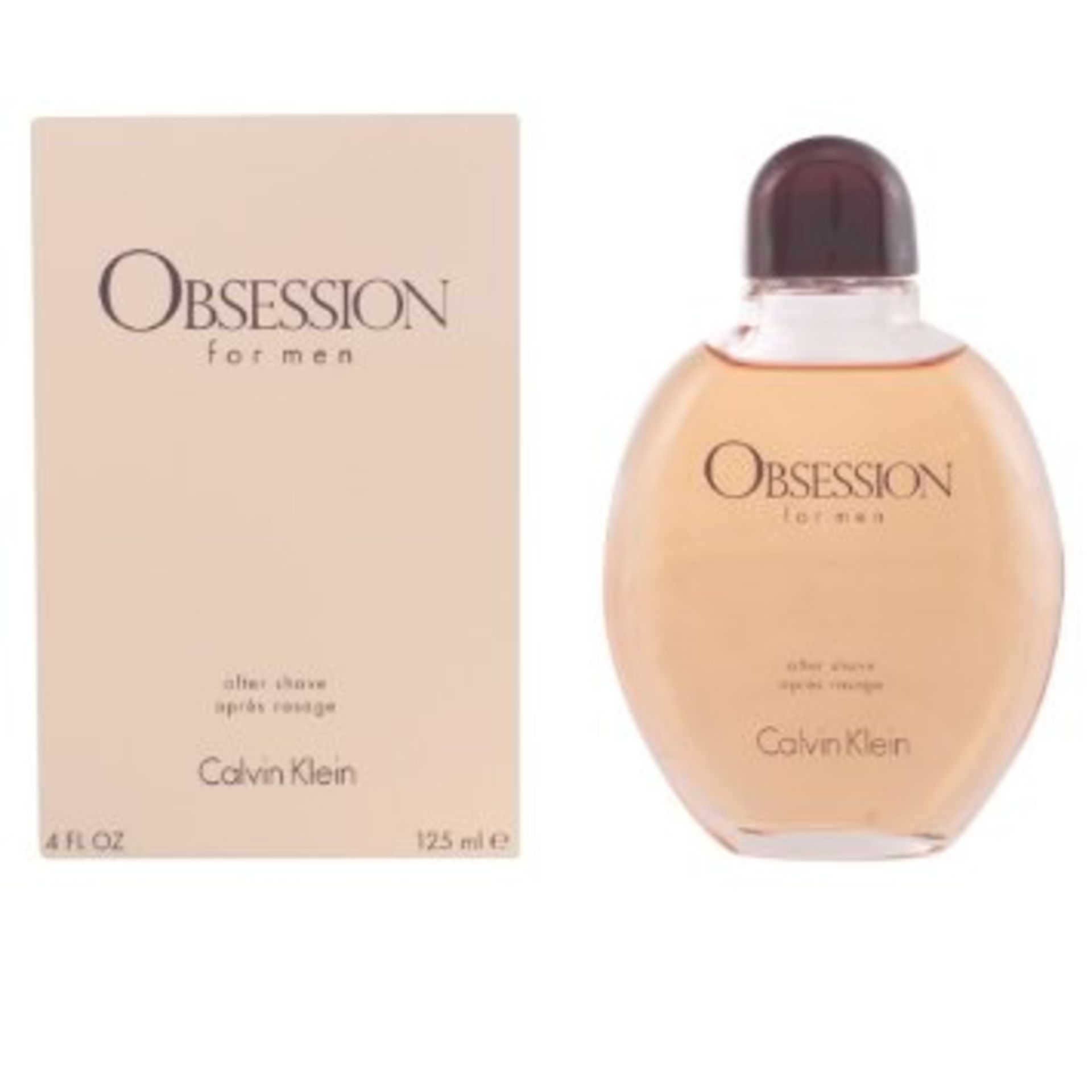 V Brand New Calvin Klein Obsession for Men 125 ml RRP £40 X 2 YOUR BID PRICE TO BE MULTIPLIED BY