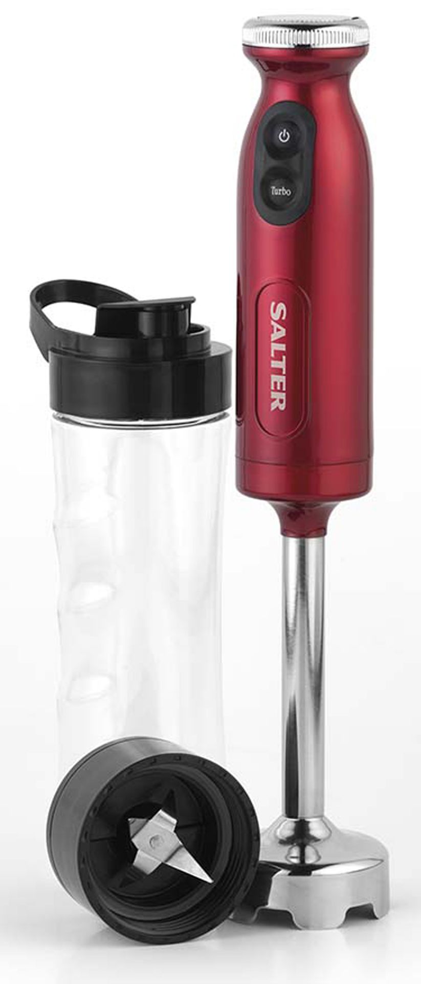 V Brand New Salter NutriTwist Stick Blender With 500watt Motor - Adjustable Speed - Stainless - Image 2 of 2