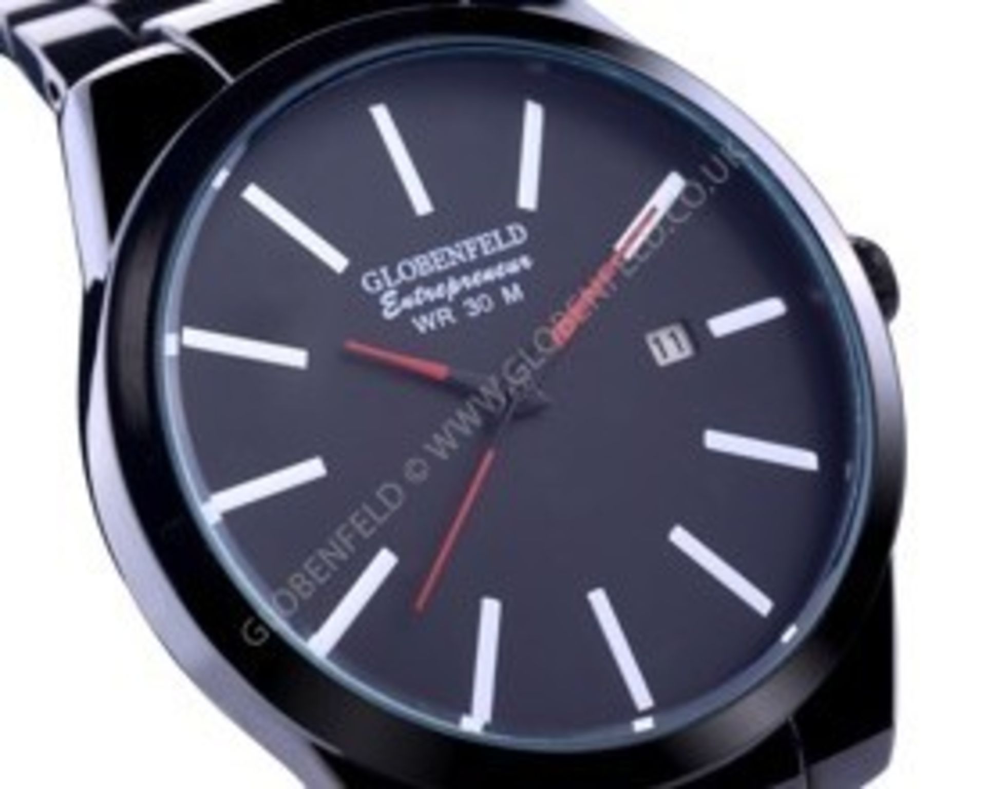 V *TRADE QTY* Brand New Gents Globenfeld Entrepreneur Watch RRP 325 With Box - Warranty - Papers Etc