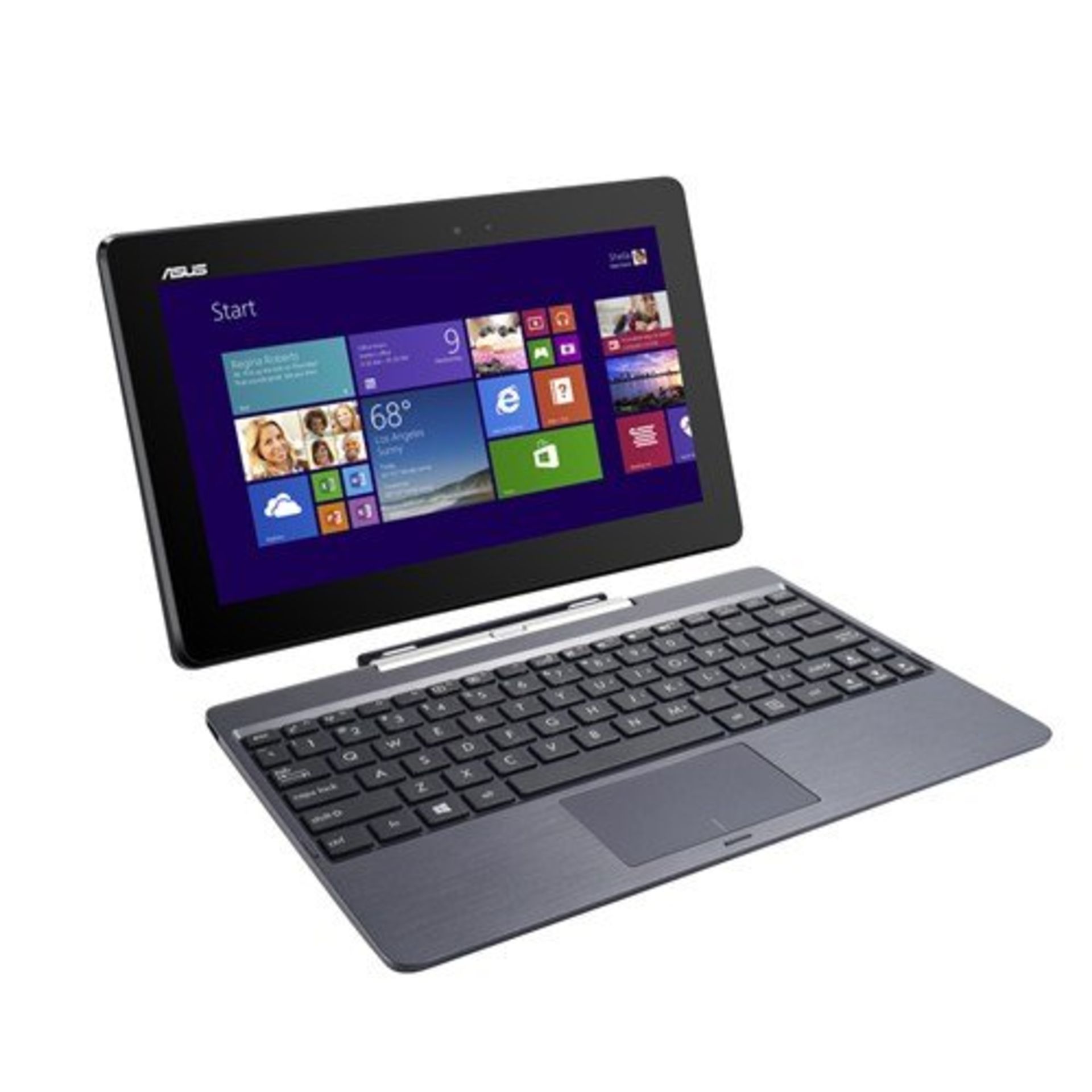 V Grade A Asus T100TAF Transformer Book 10.1" Convertible Laptop - 2GB RAM - 32GB - Removable