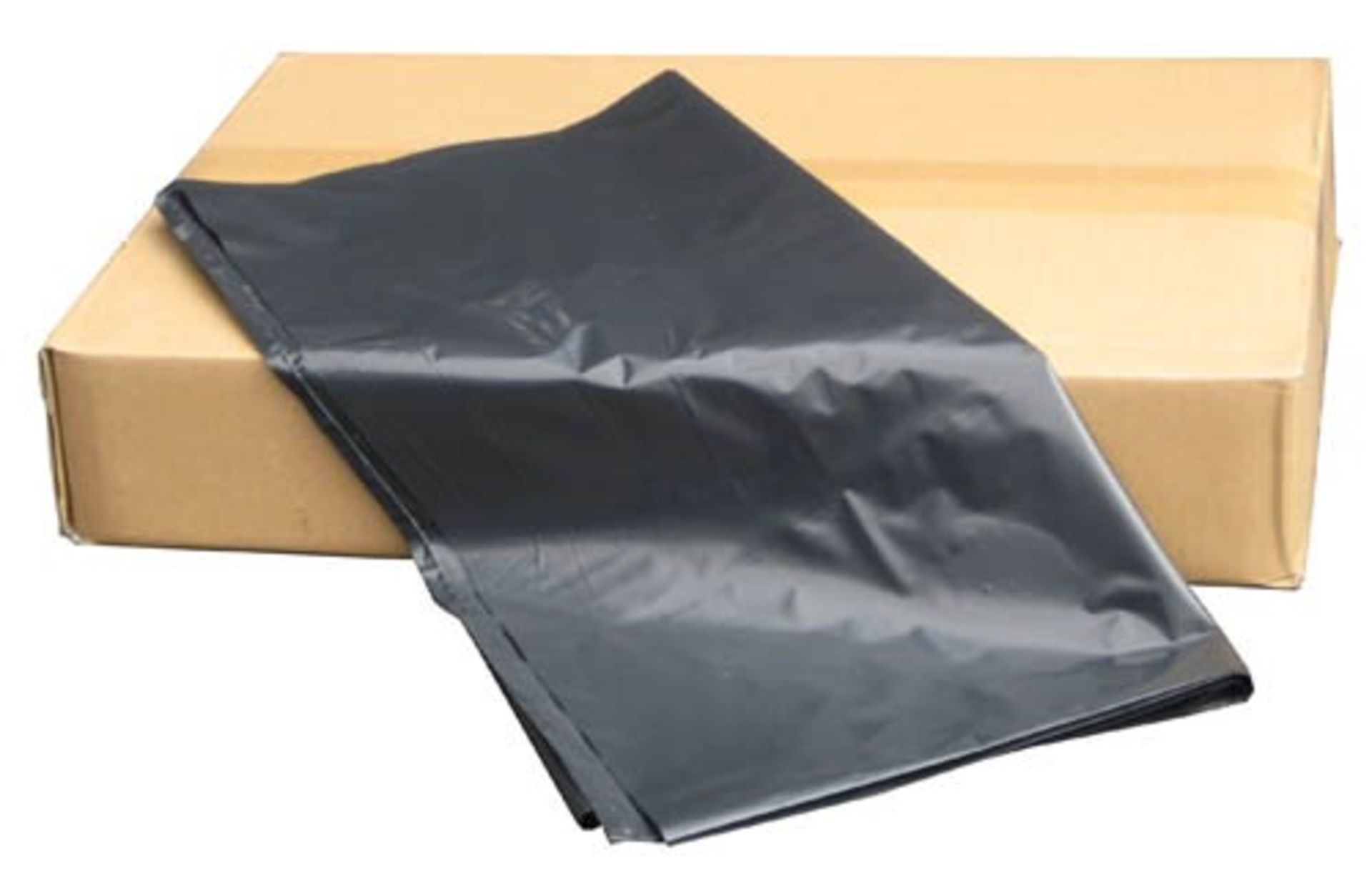 V Brand New 200 Heavy Duty - 15Kg Black Refuse Sacks 18 X 29 X 38 Inches (Very High Quality) ISP £