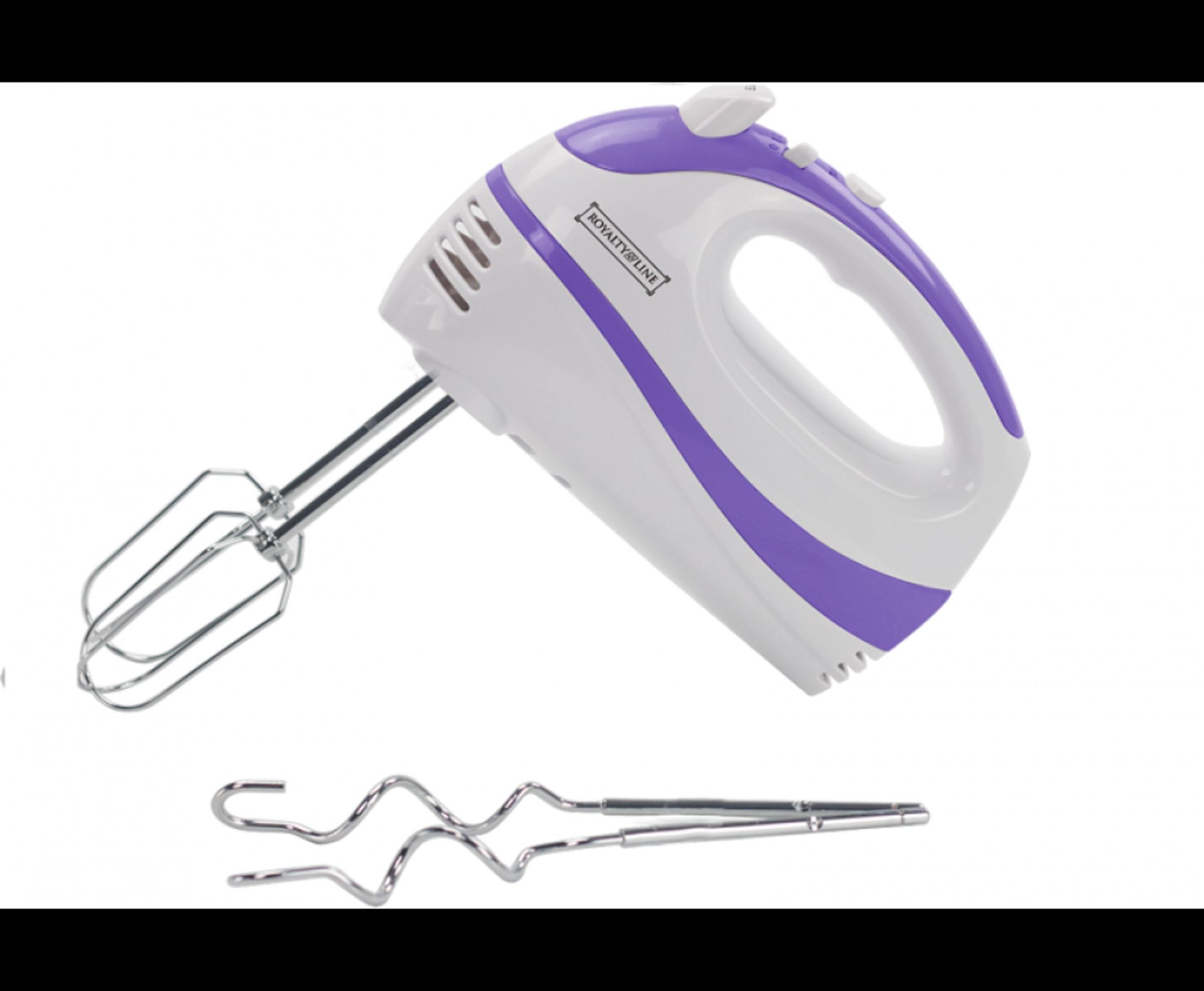 V *TRADE QTY* Brand New Royalty Line 200w Hand Mixer X 55 YOUR BID PRICE TO BE MULTIPLIED BY FIFTY-