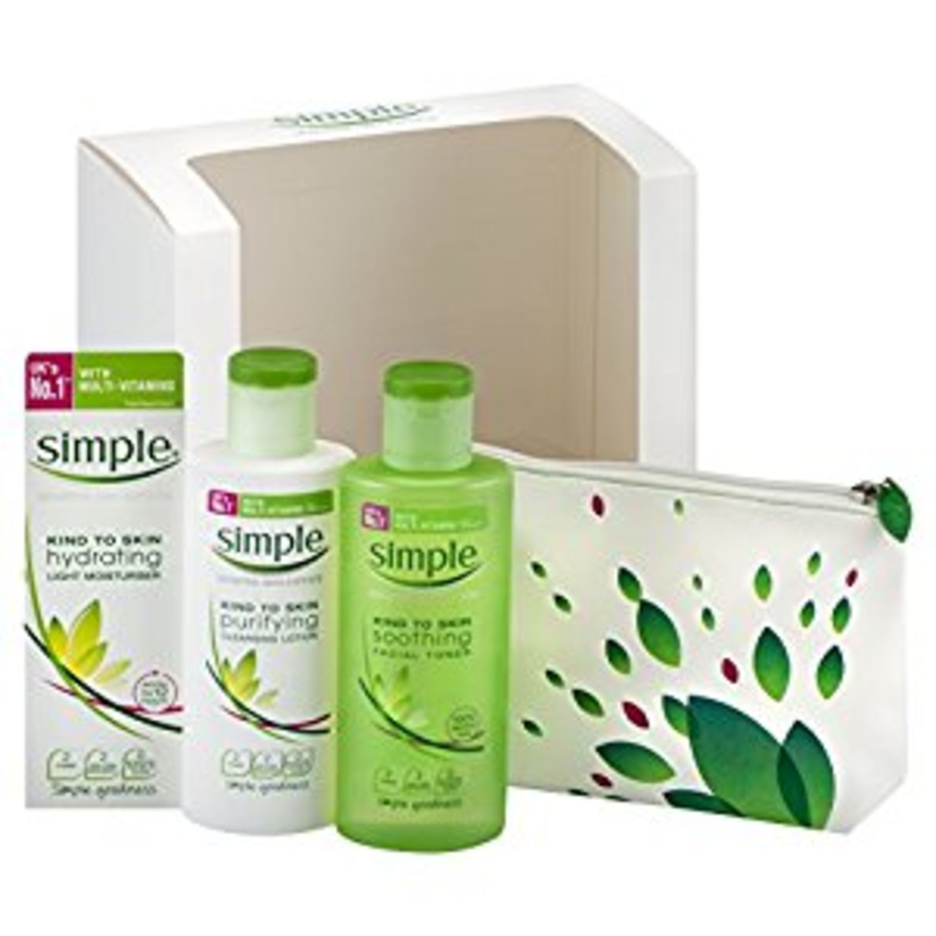 V Brand New Simple Gift of Goodness Gift Set Including 200ml Purifying Cleansing Lotion - 200ml