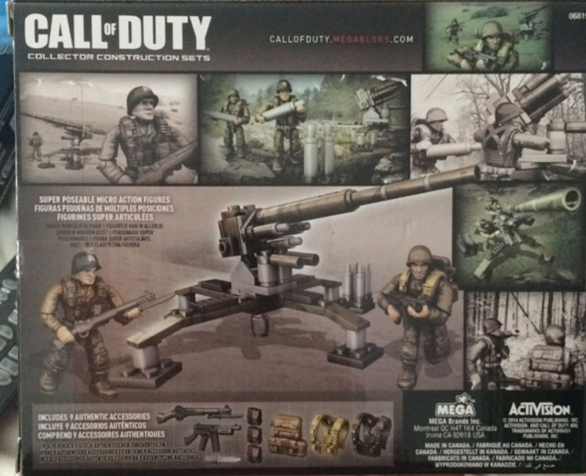V *TRADE QTY* Brand New Call Of Duty Mega Blocks Collector Series Attack Turrent eBay Price £16.99 X - Image 2 of 2