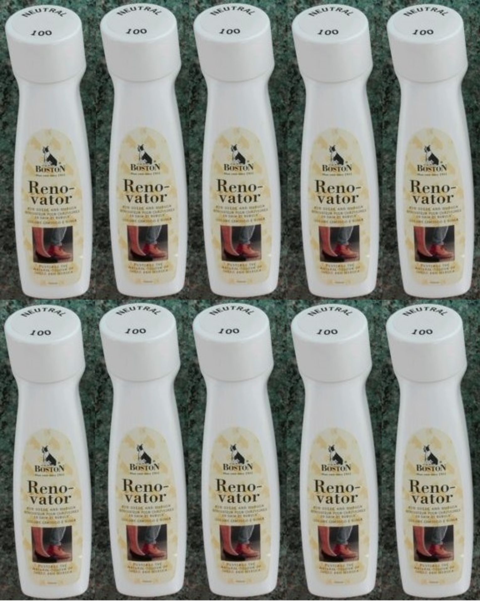 V *TRADE QTY* Brand New Job Lot Of Ten (10) 75ml Boston Neutral Nubuck Renovator ISP £30 (Ebay) X