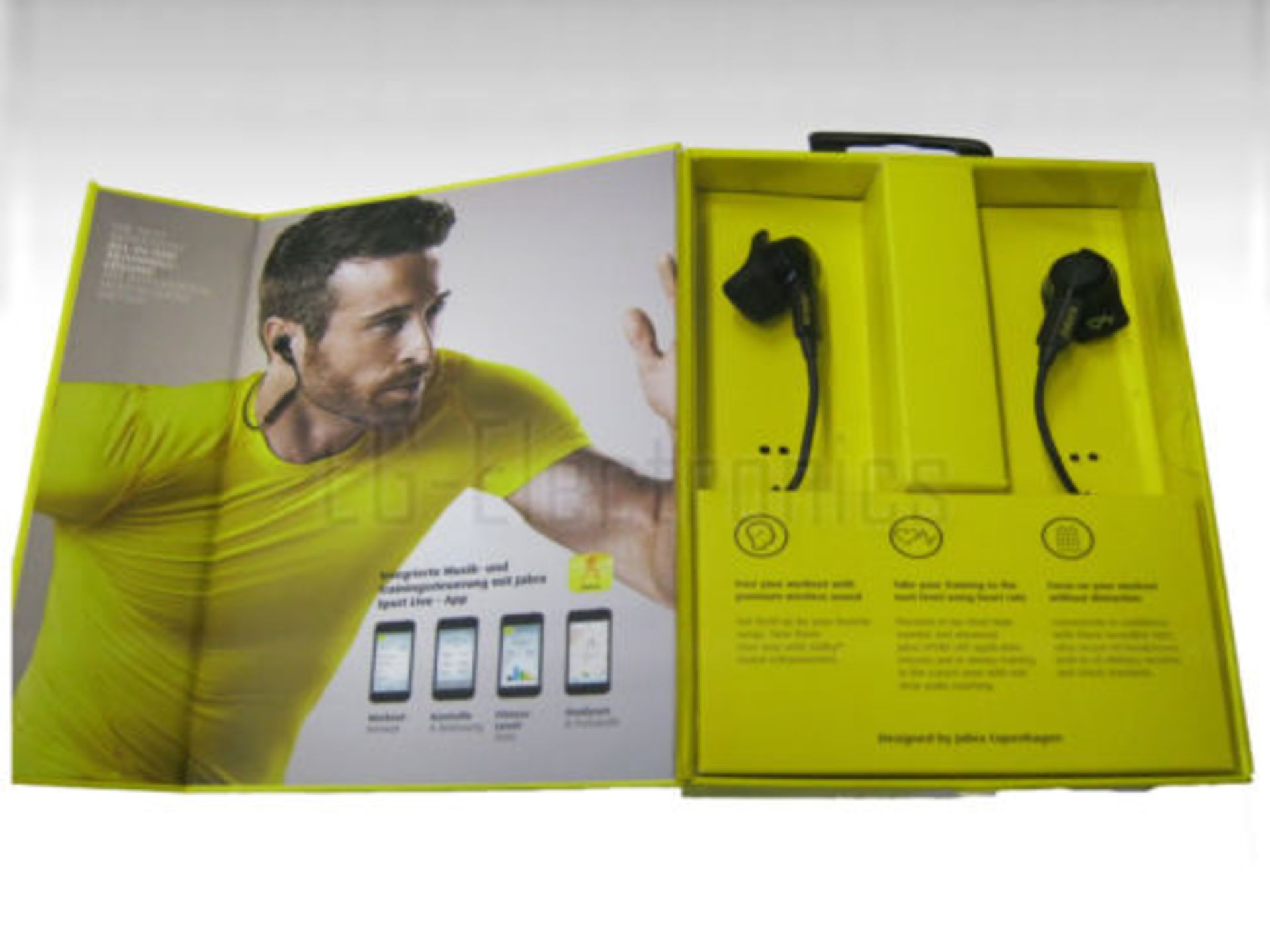 V Brand New Jabra Sport Pulse Wireless In Ear Headphones With Built In Heart Monitor (US Military - Image 2 of 2