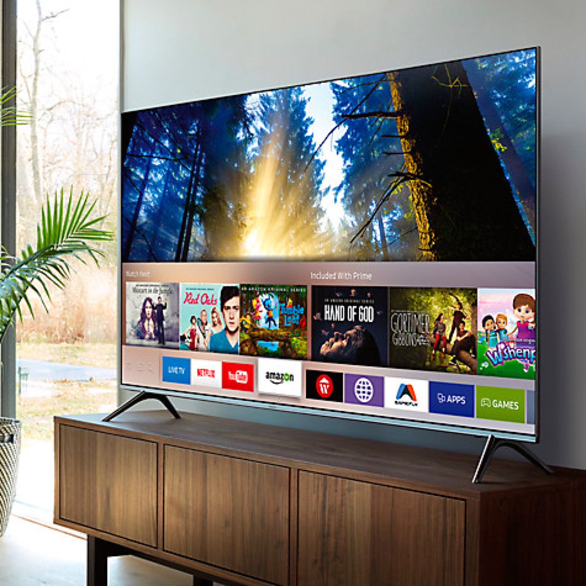 V Grade A/B Samsung 55" SUHD 4K Ultra HD SMART LED TV - Freeview + Freesat HD - Smart - 4K - Wi-Fi