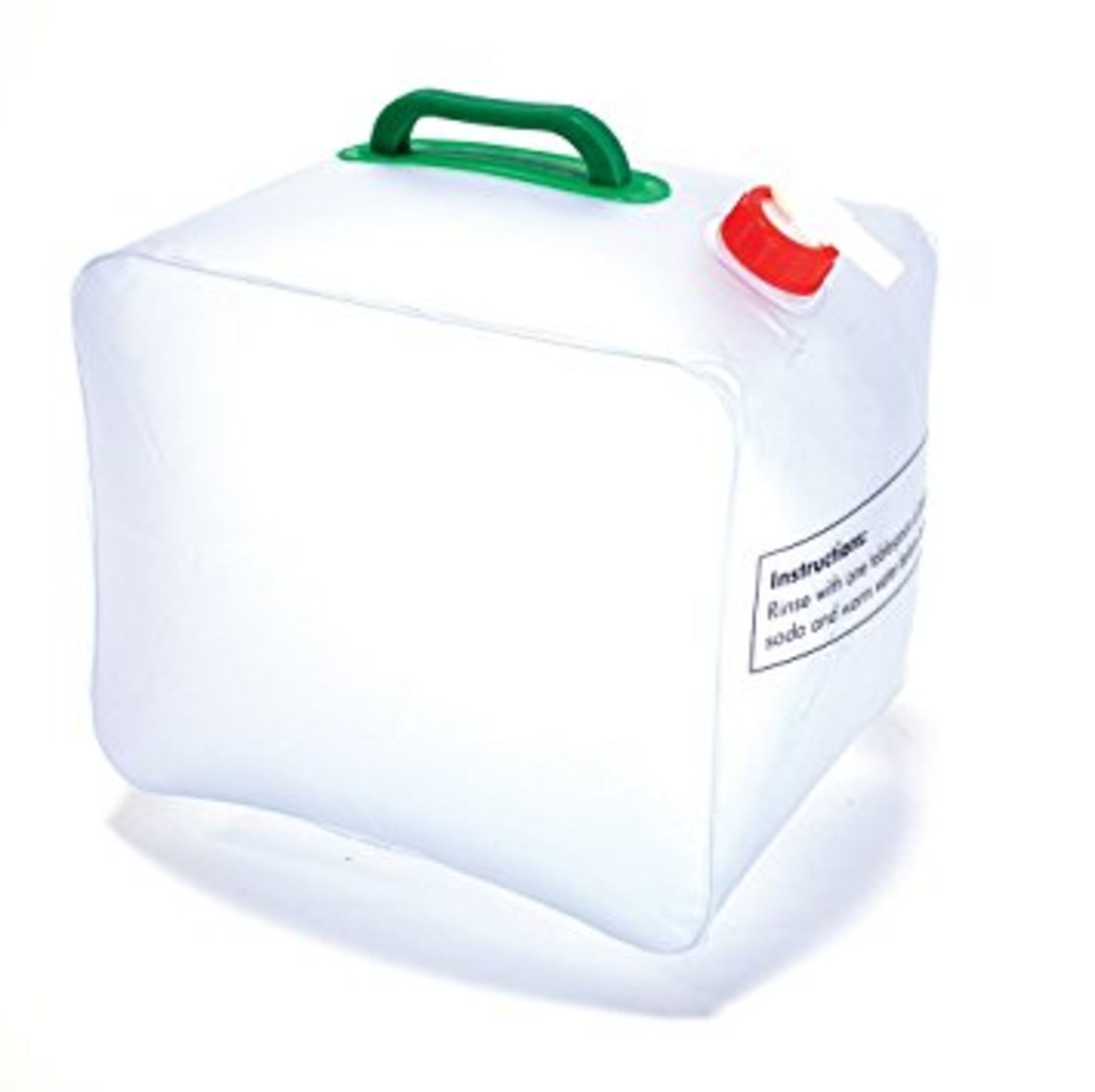 V Brand New Compact Fifteen Litre Water Carrier X 2 YOUR BID PRICE TO BE MULTIPLIED BY TWO
