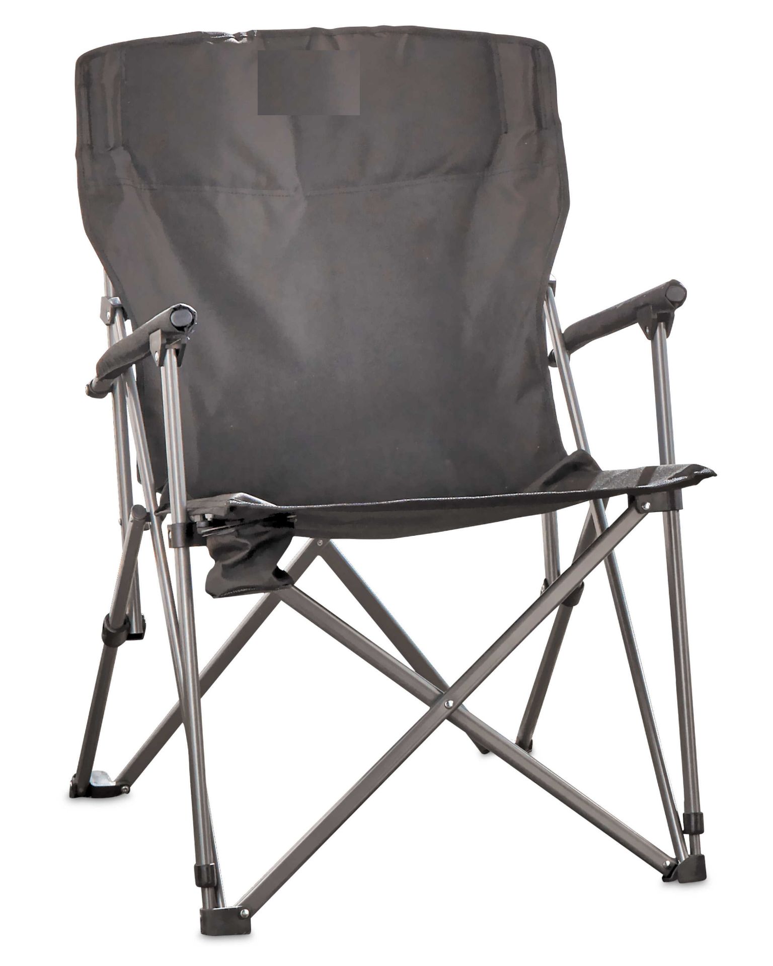 V Brand New Tourer Chair In Silver/Black With Carry Case - Lightweight Steel Frame So Ideal For