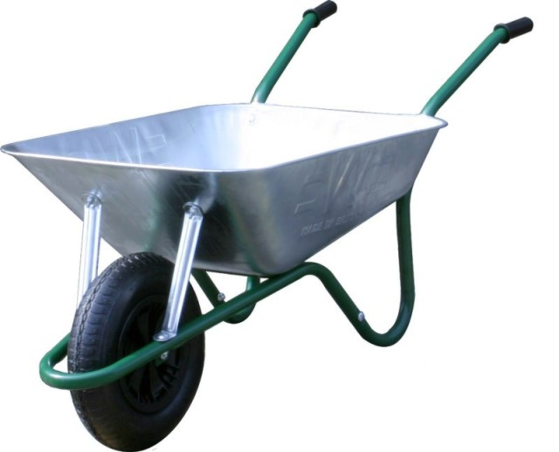 V Brand New British Made Steel Tradesman's Wheelbarrow