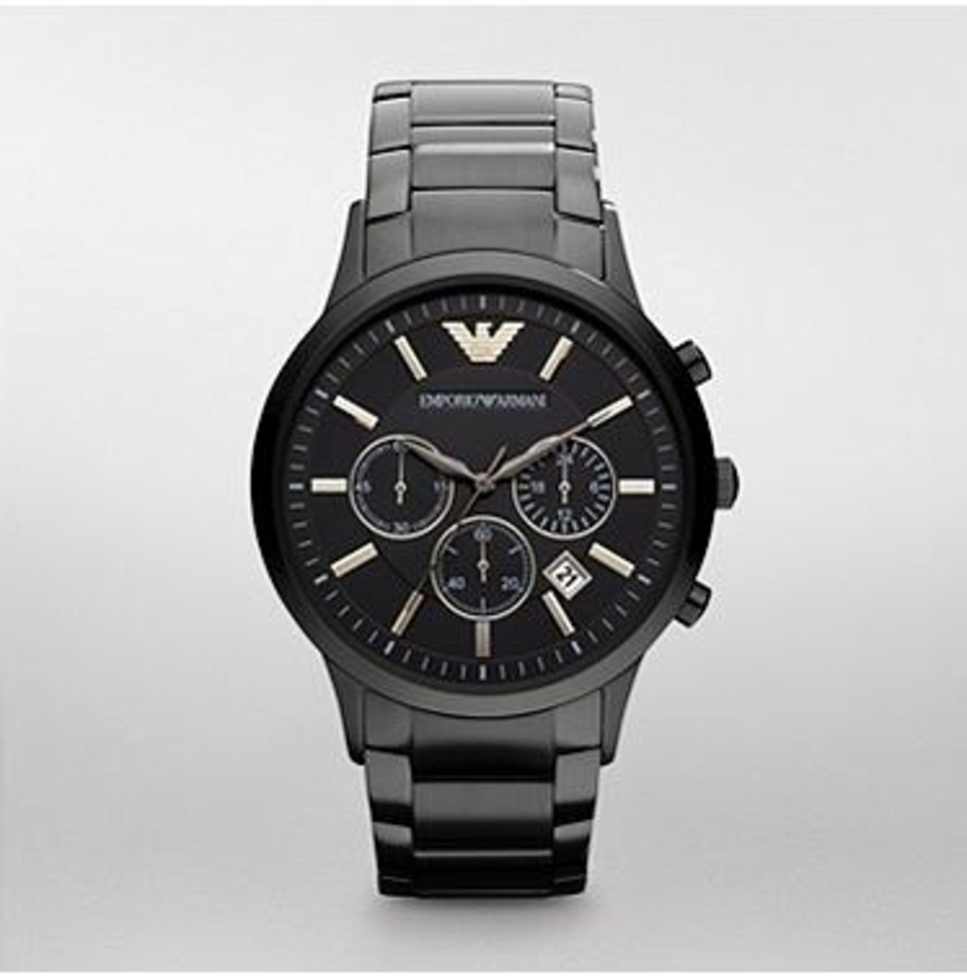 V *TRADE QTY* Brand New Gents AR2453 Emporio Armani Chronograph Watch ISP £359.00 (Watchshop) X 3