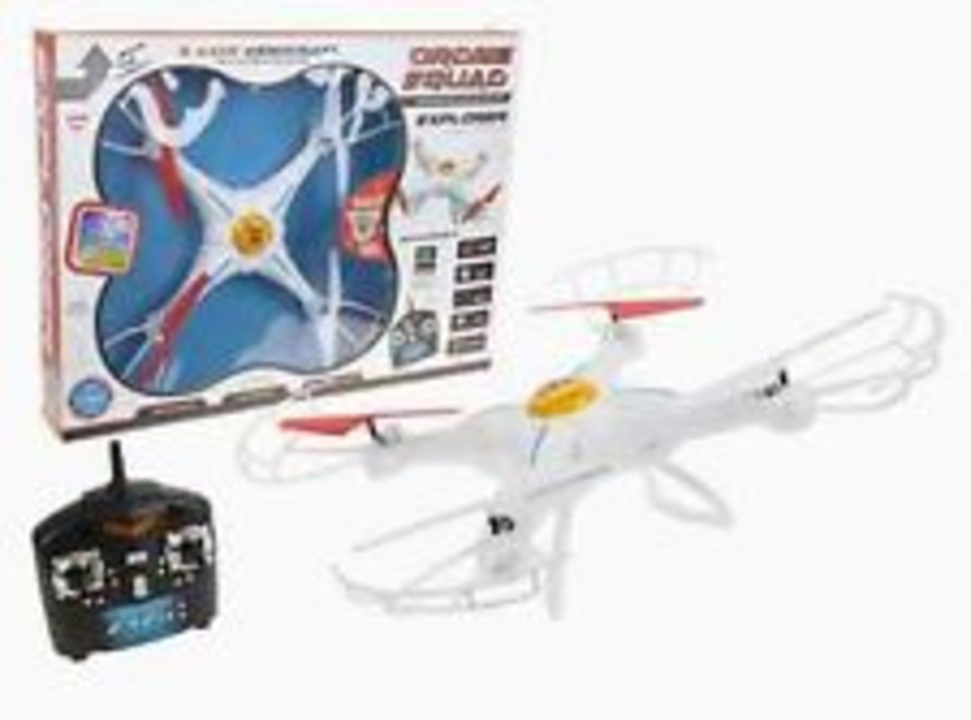 V Brand New Very Large Drone Squad Explorer Quadcopter Drone "Throw To Fly Immediately" With 360