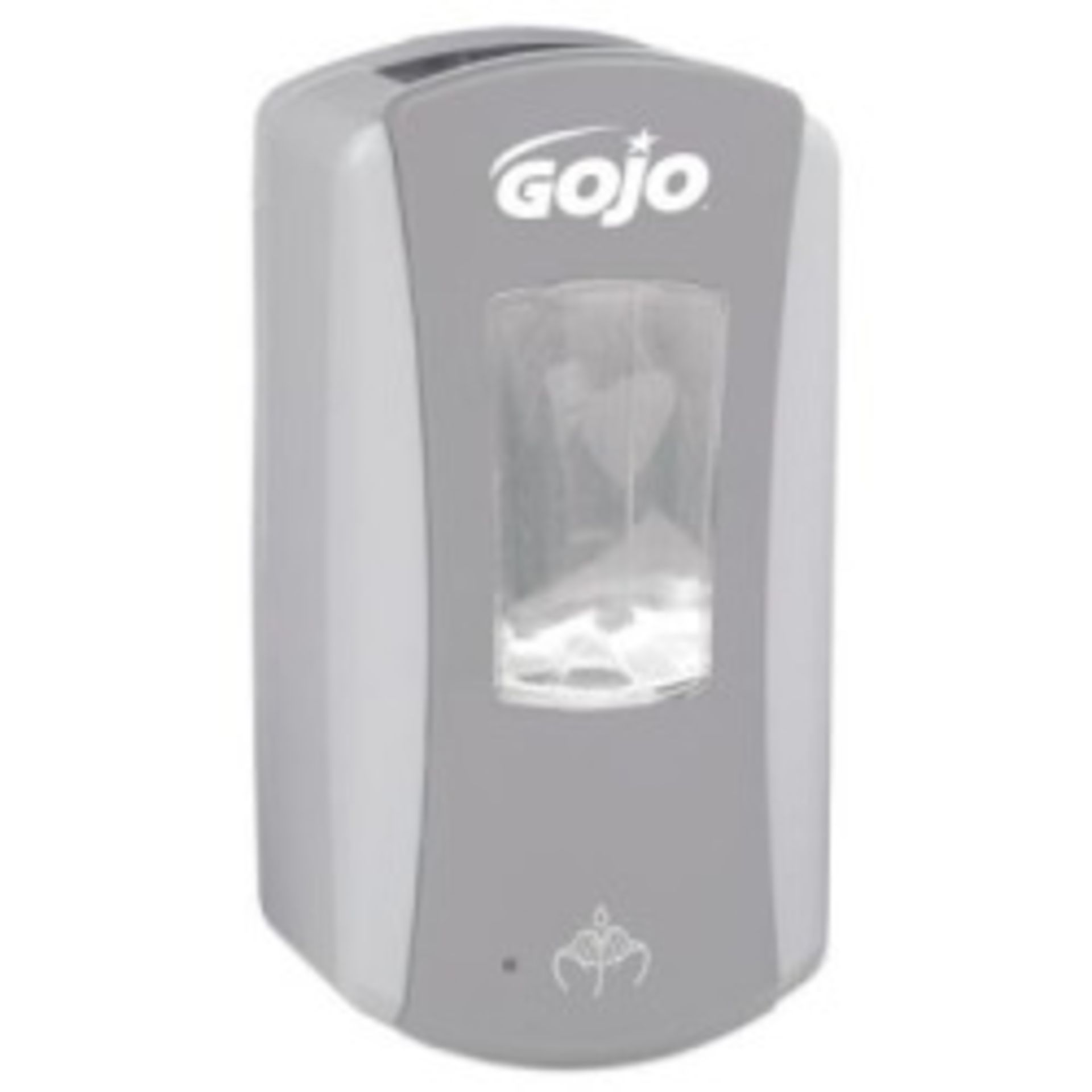 V Brand New A Lot Of Four 1200ml Gojo Grey/White Hands Free Soap Dispensers ISP £19.99 Each (