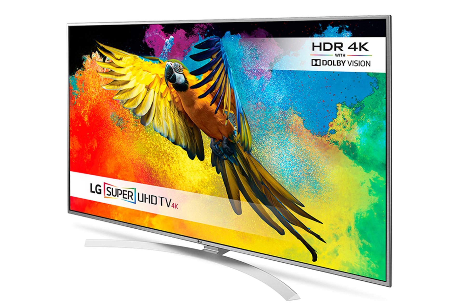 V Grade A 65" HDR 4K Ultra LED Smart TV With Webos 3.0, Freeview HD & Wifi - Ultra Slim Design