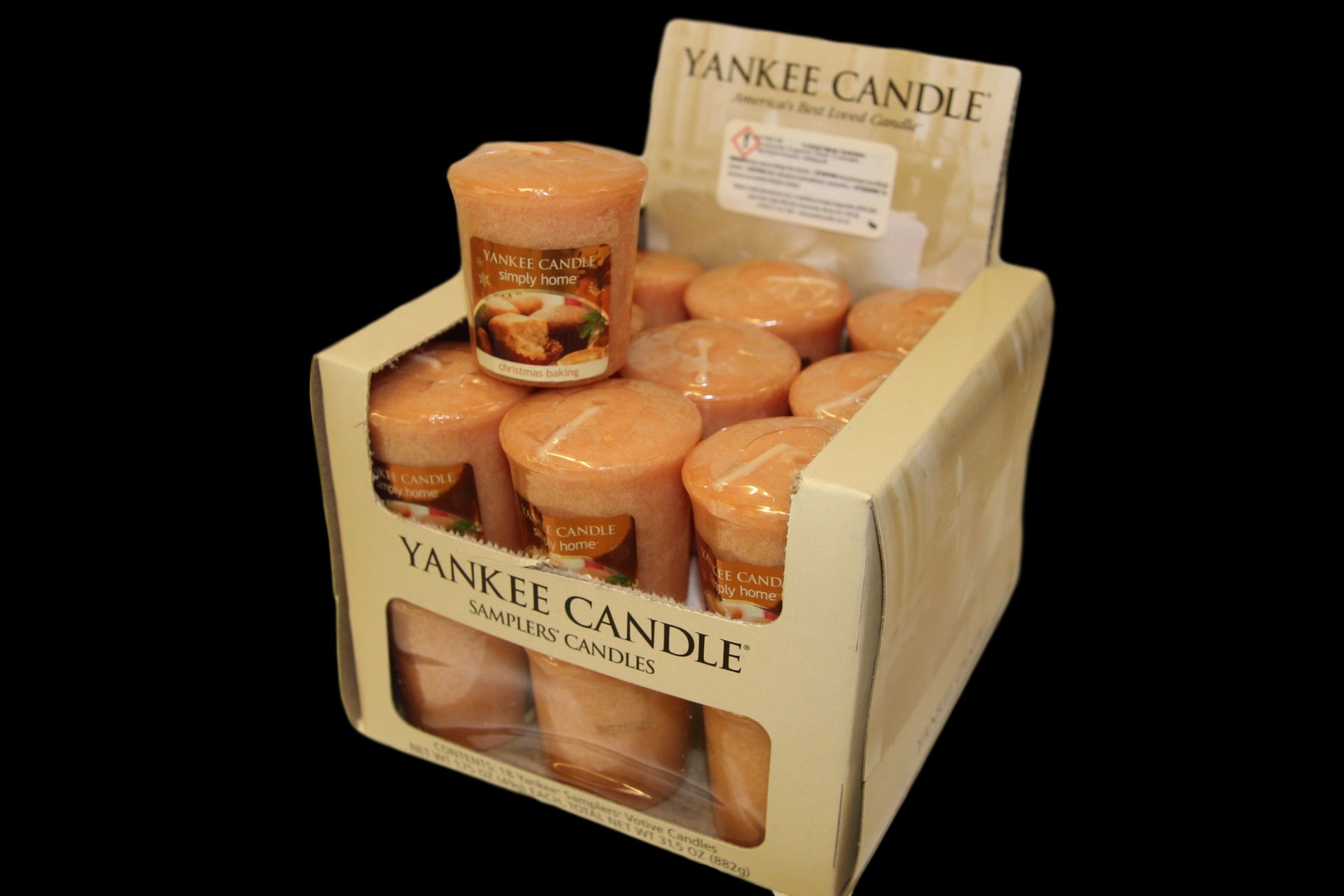 V *TRADE QTY* Brand New 18 x Yankee Candle Christmas Baking 49g eBay Price £19.99 X 4 YOUR BID PRICE