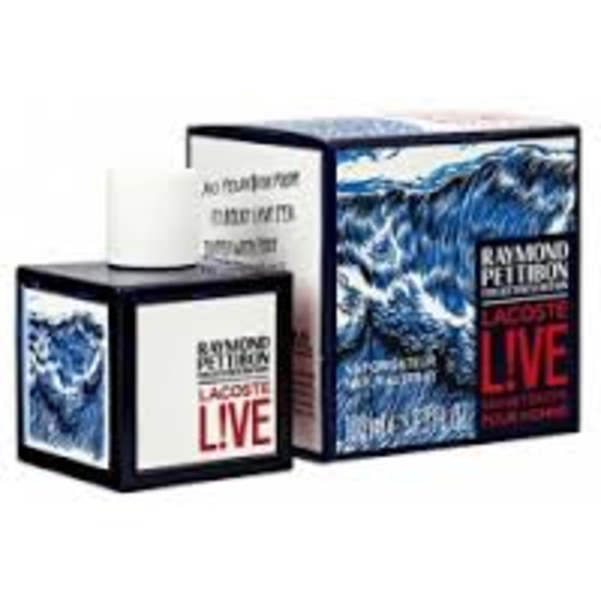 V Brand New Lacoste Live Raymond Pettibon Collector's Edition EDT Pour Homme, Superdrug price £47