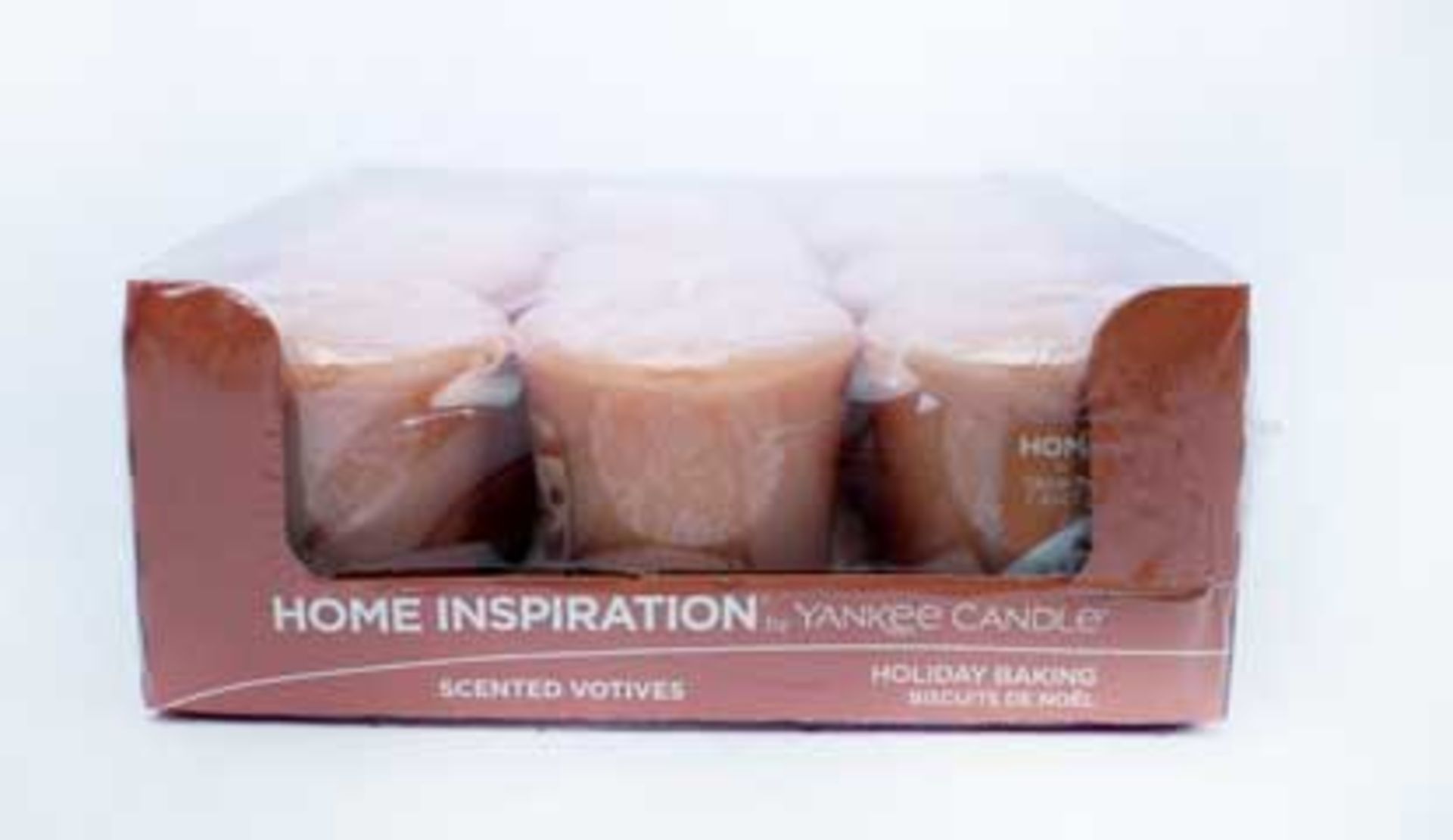 V *TRADE QTY* Brand New Box Nine Yankee Candle Holiday Baking Scented Votives ISP £15.75 (
