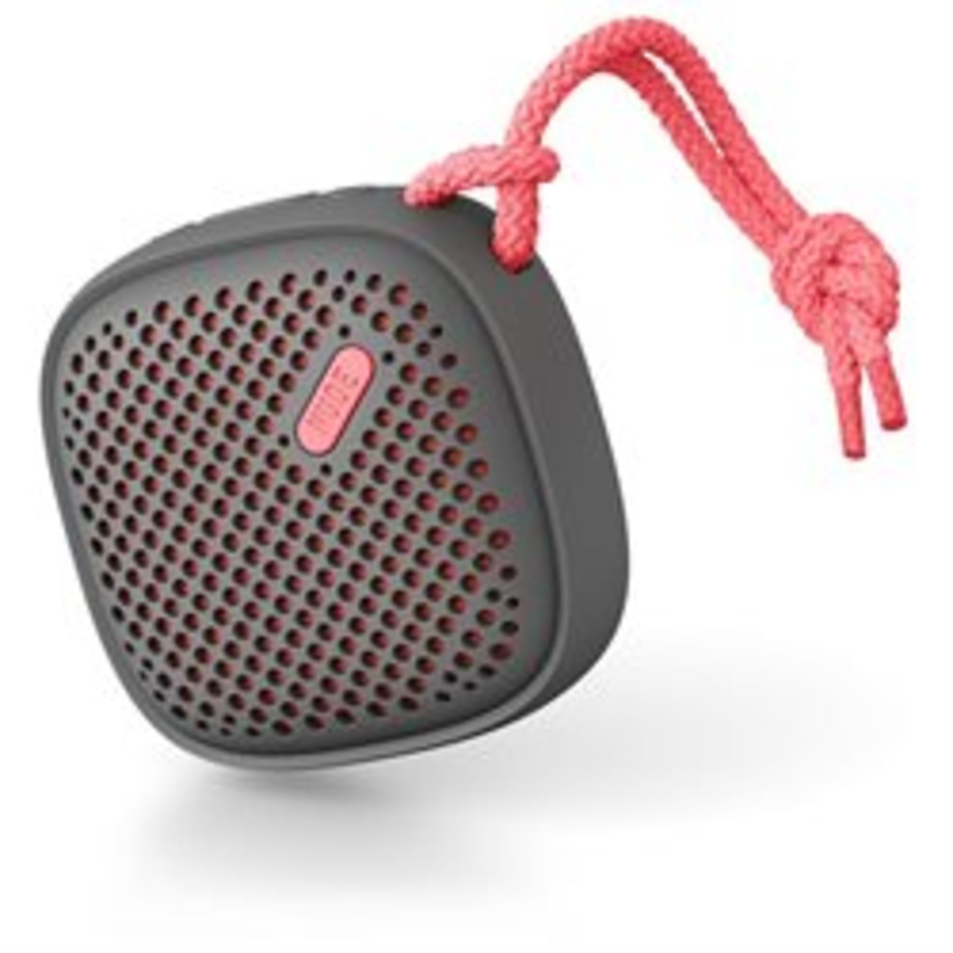 V Brand New NudeAudio Move S Universal Portable Wireless Bluetooth Speaker Charcol/Coral ISP £29.