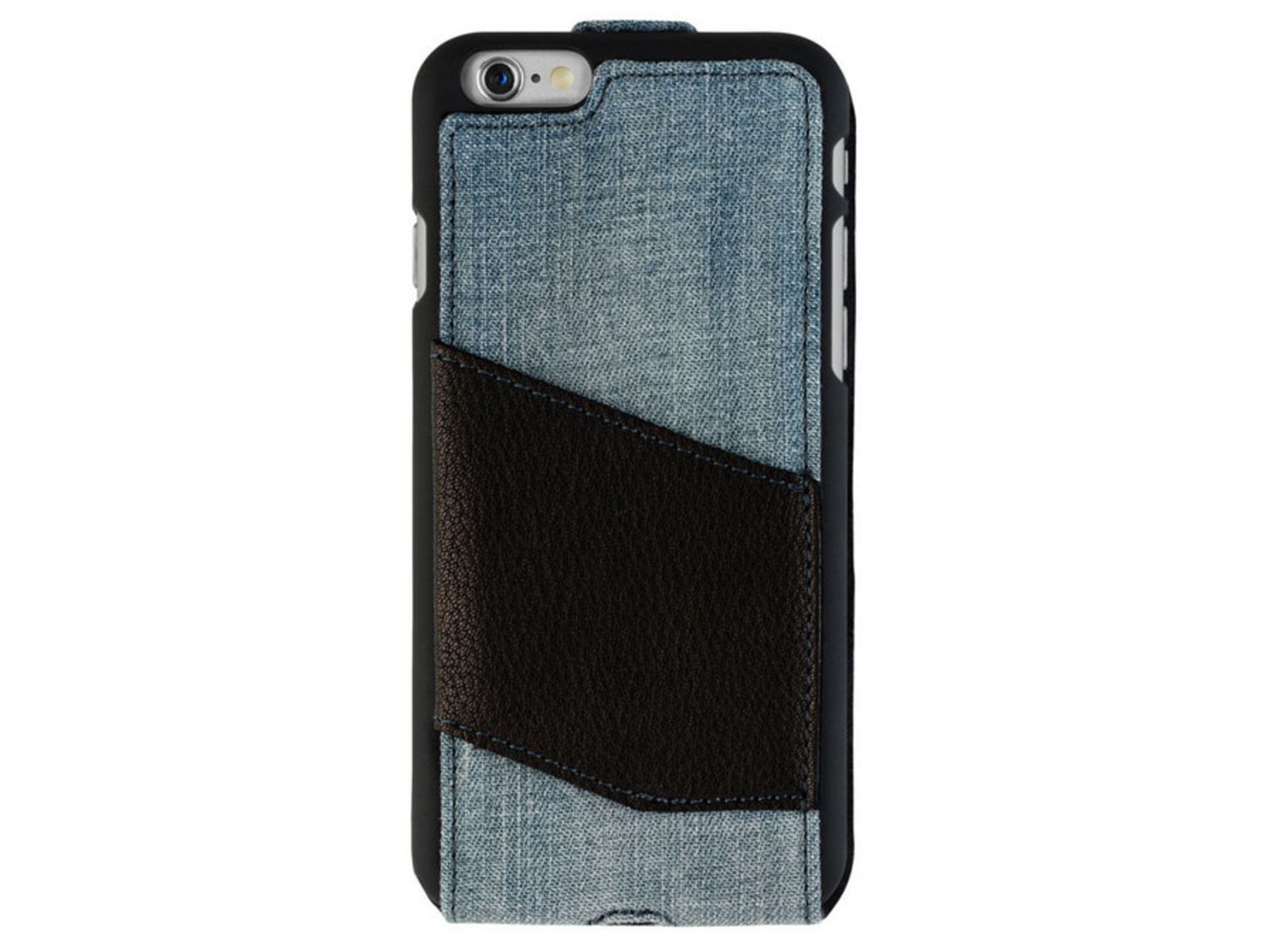 V Brand New Diesel Scissor 6 Denim Style Flip Case For iPhone 6 Amazon Price £22.28 X 2 YOUR BID - Image 2 of 2