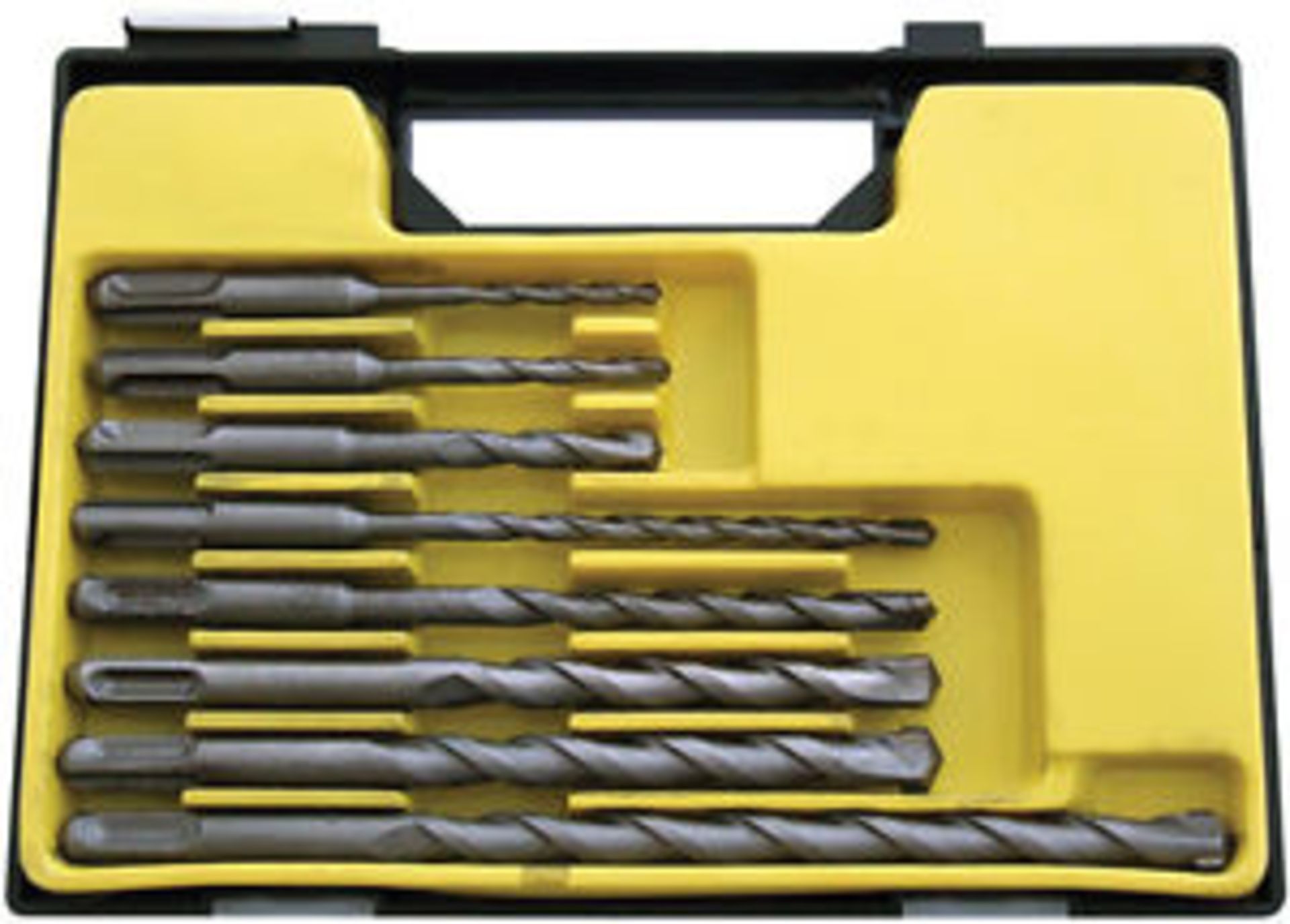 V Brand New 8 Piece SDS Drill Bit Set with Brazed TCT Tips and Storage Case X 2 YOUR BID PRICE TO BE