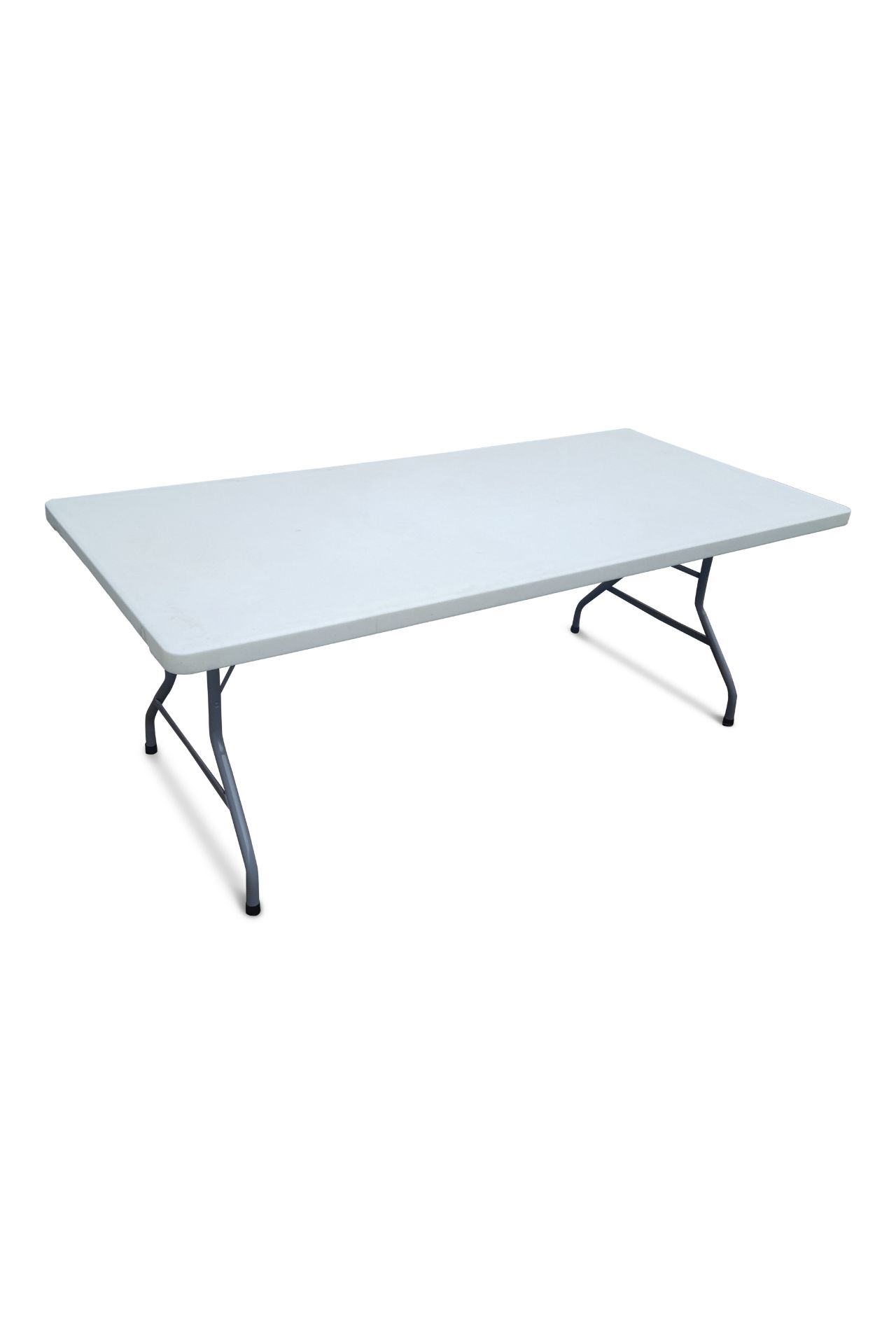 V *TRADE QTY* Grade A 6ft 6" Plastic Trestle Table X 30 YOUR BID PRICE TO BE MULTIPLIED BY THIRTY